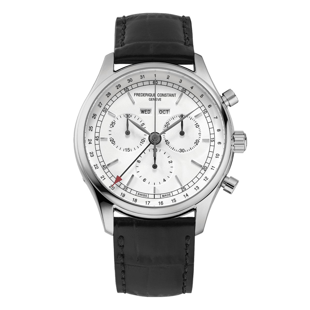 Men's Classics Chronograph Triple Calendar Watch FC-296SW5B6 Frederique Constant