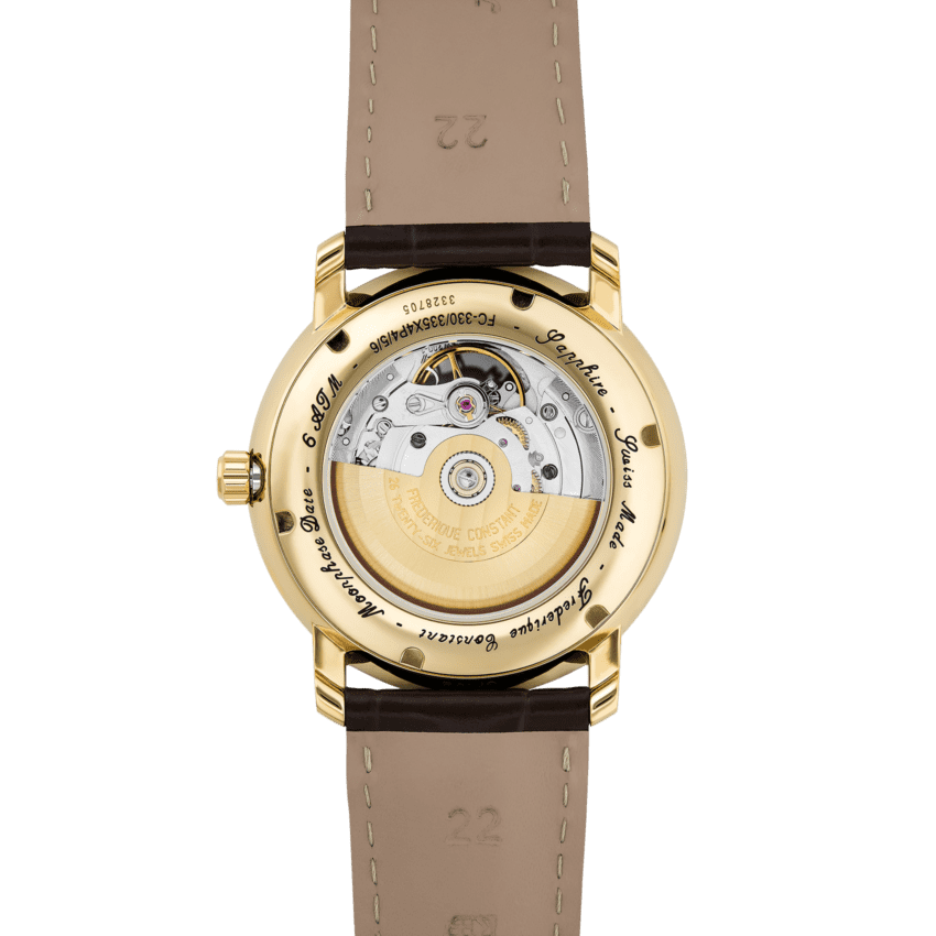 Men's Classics Heart Beat Moonphase Date Watch FC-335MC4P5 Frederique Constant