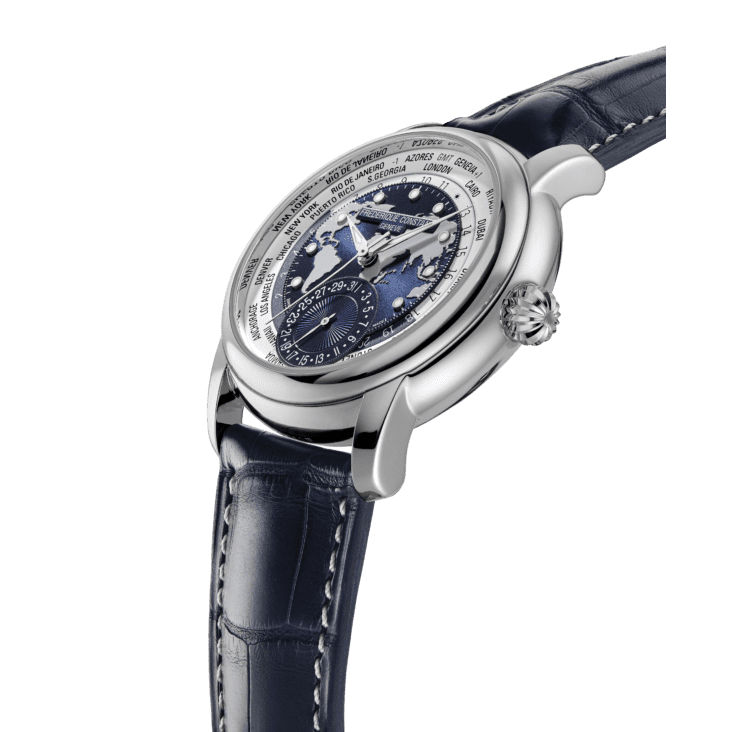 Men's Manufacture Classic Worldtimer Watch FC-718NWWM4H6 Frederique Constant