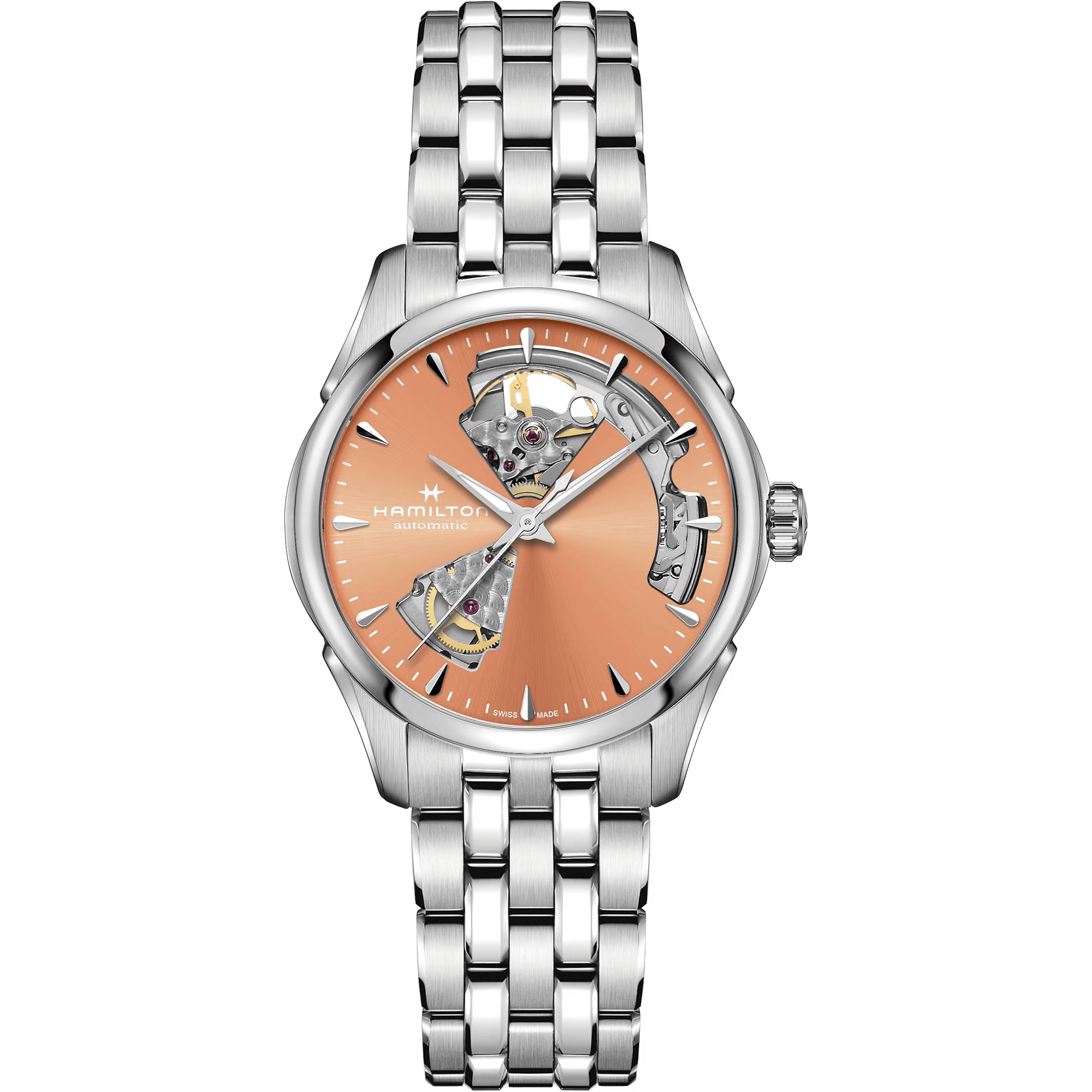 Ladies Jazzmaster Open Heart Watch (H32215100).