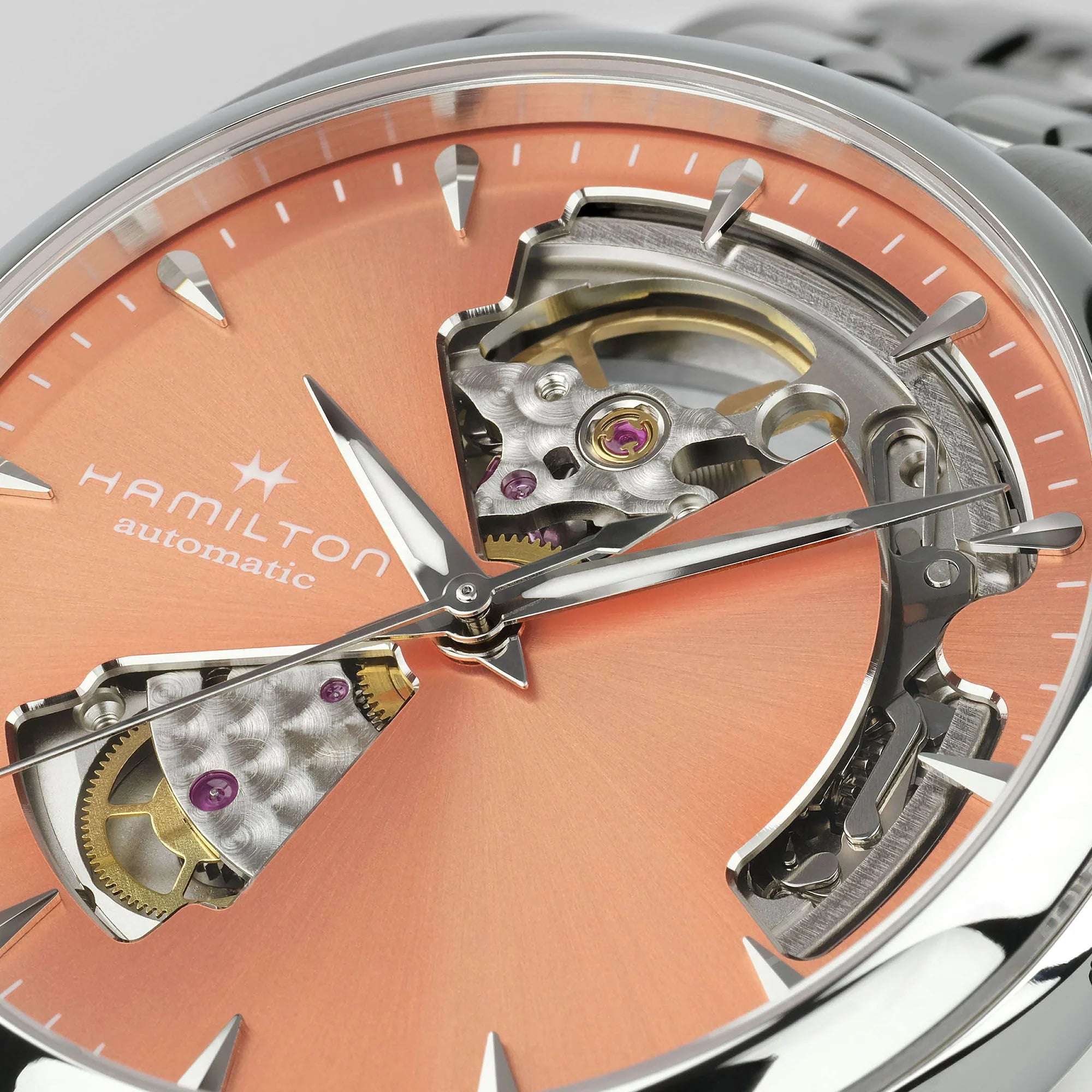 Ladies Jazzmaster Open Heart Watch.