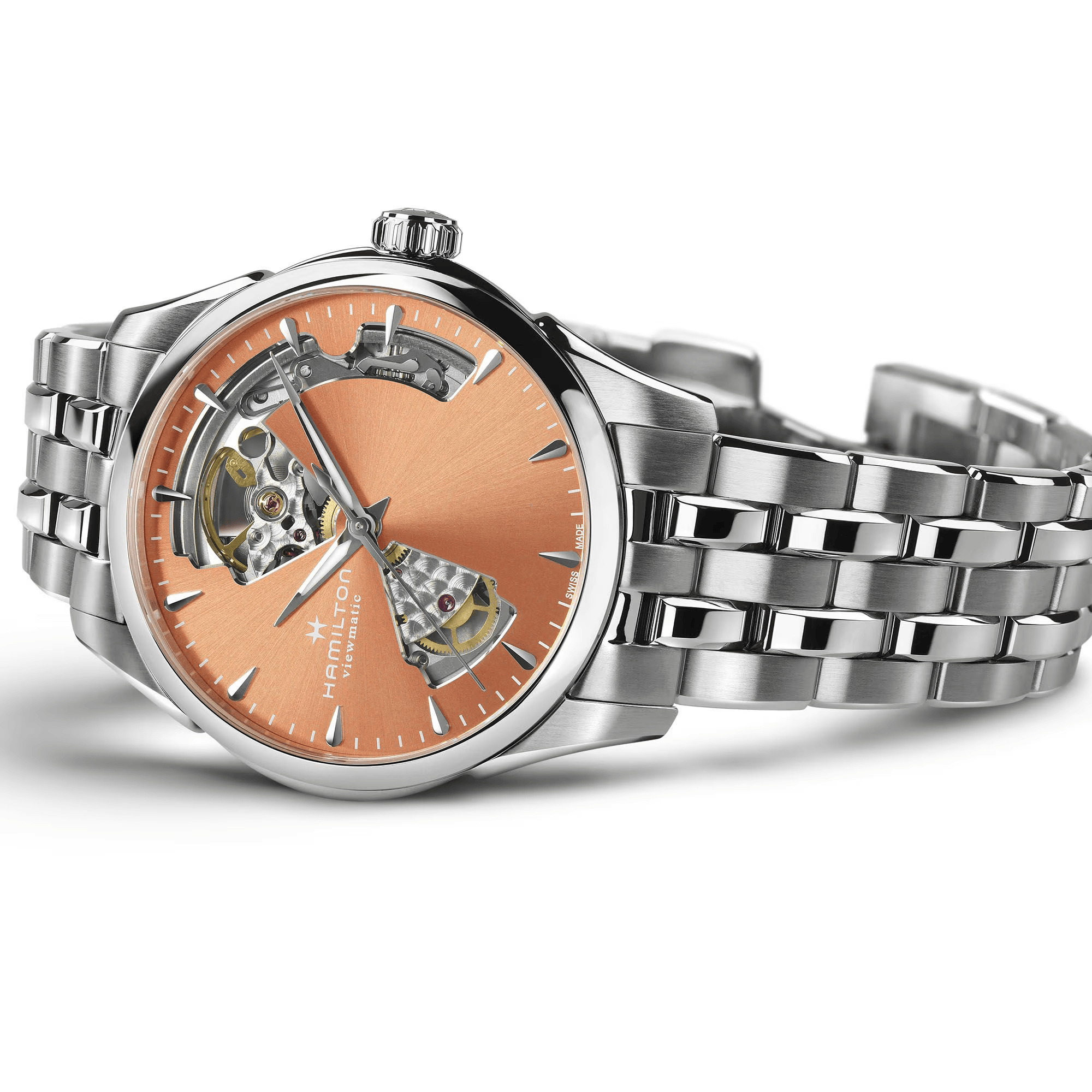 Ladies Jazzmaster Open Heart Watch.