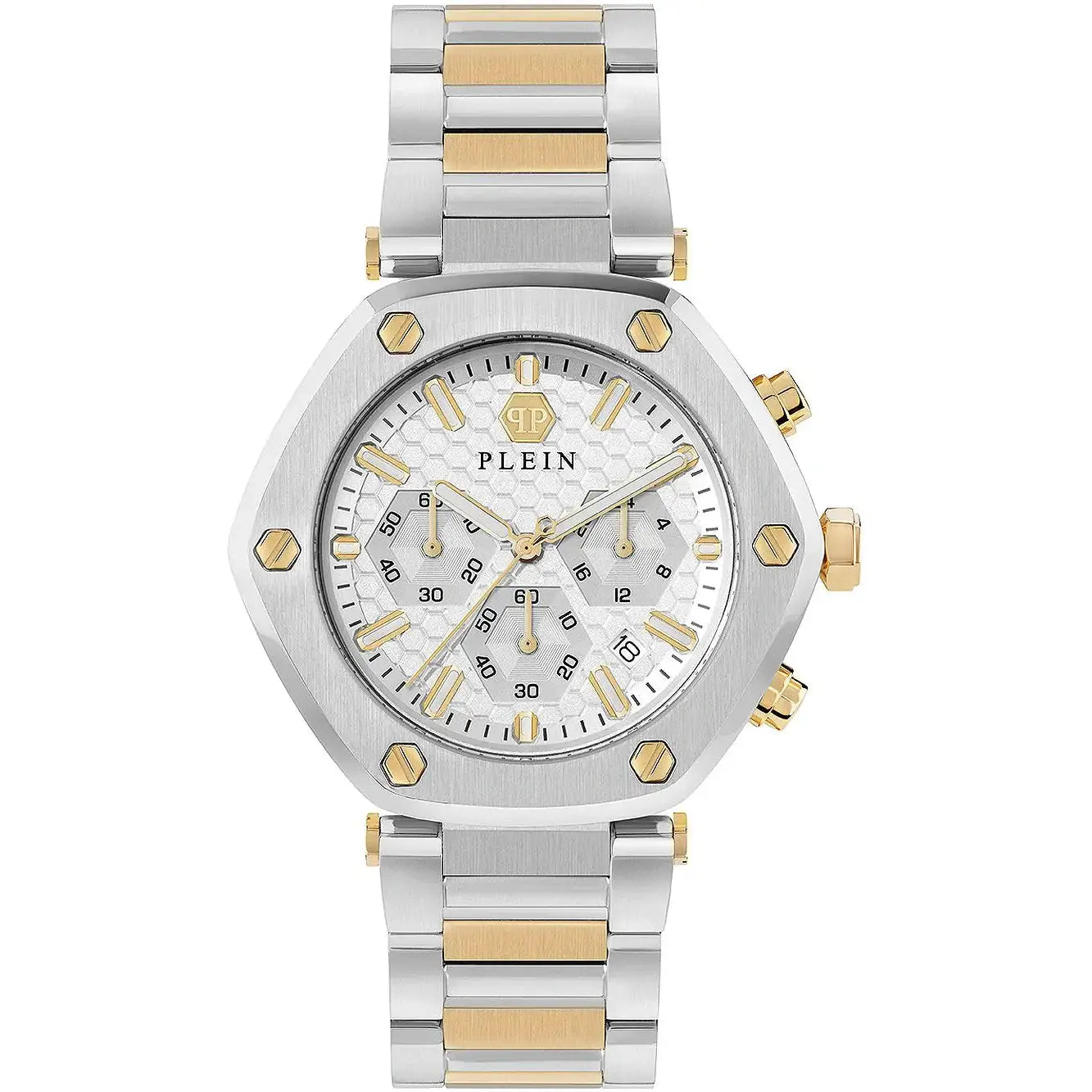 Men's Hexagon Chronograph Watch (PWZBA0423).