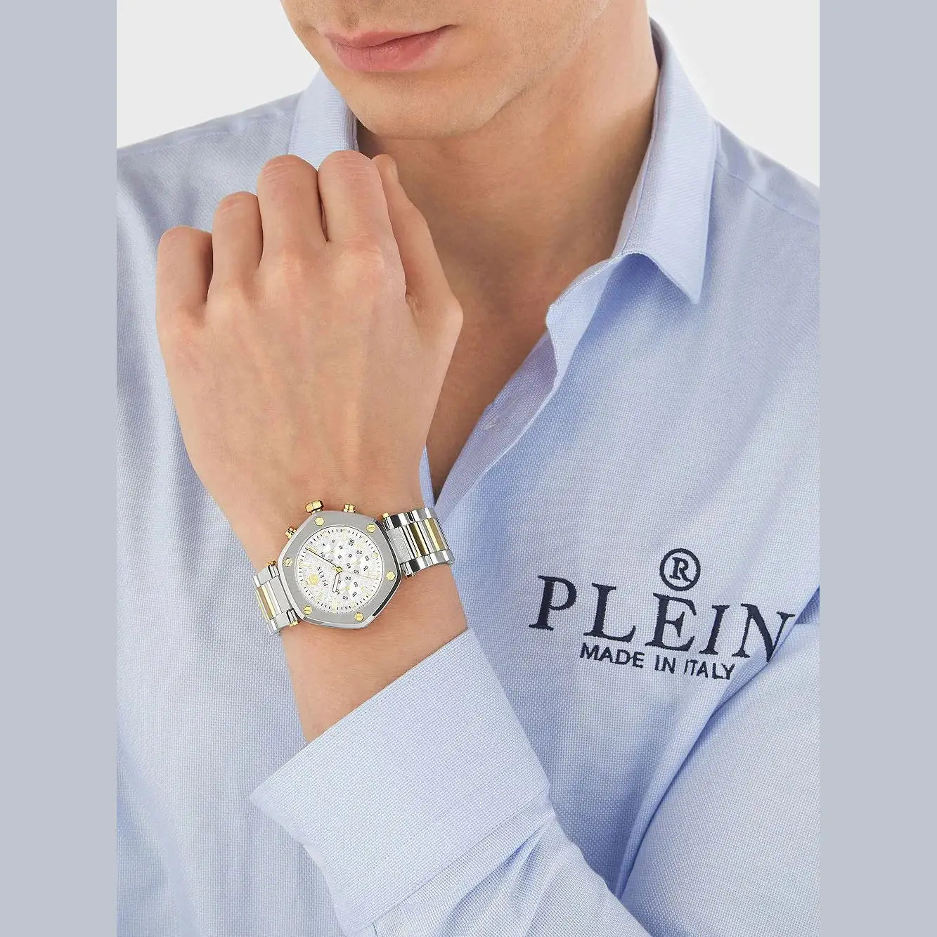 Men's Hexagon Chronograph Watch (PWZBA0423).
