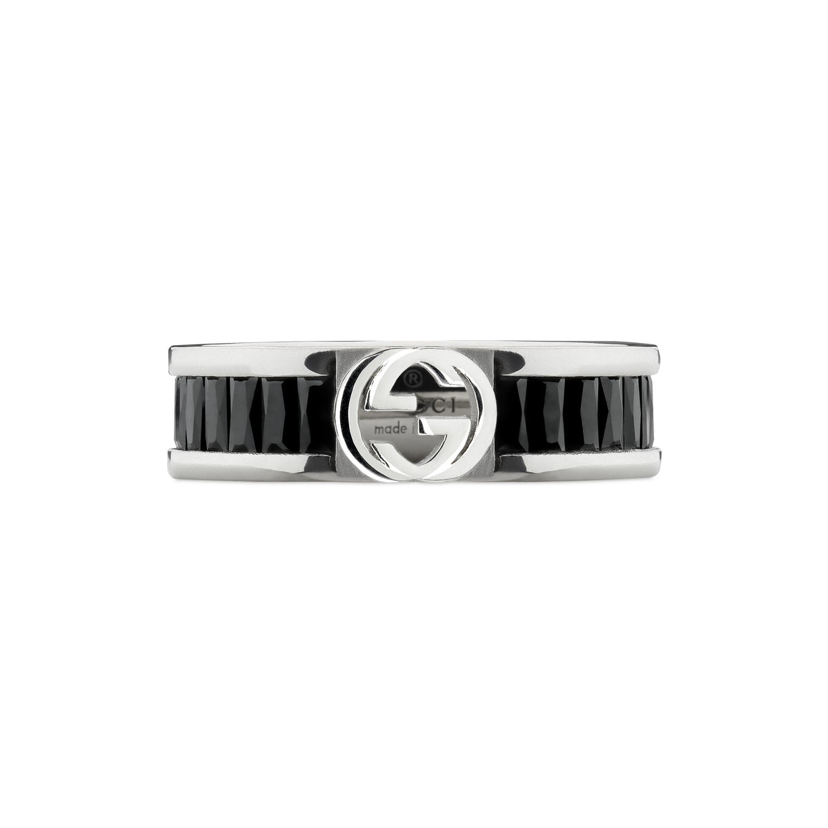 Gucci Interlocking Crystal Ring (YBC876224001)