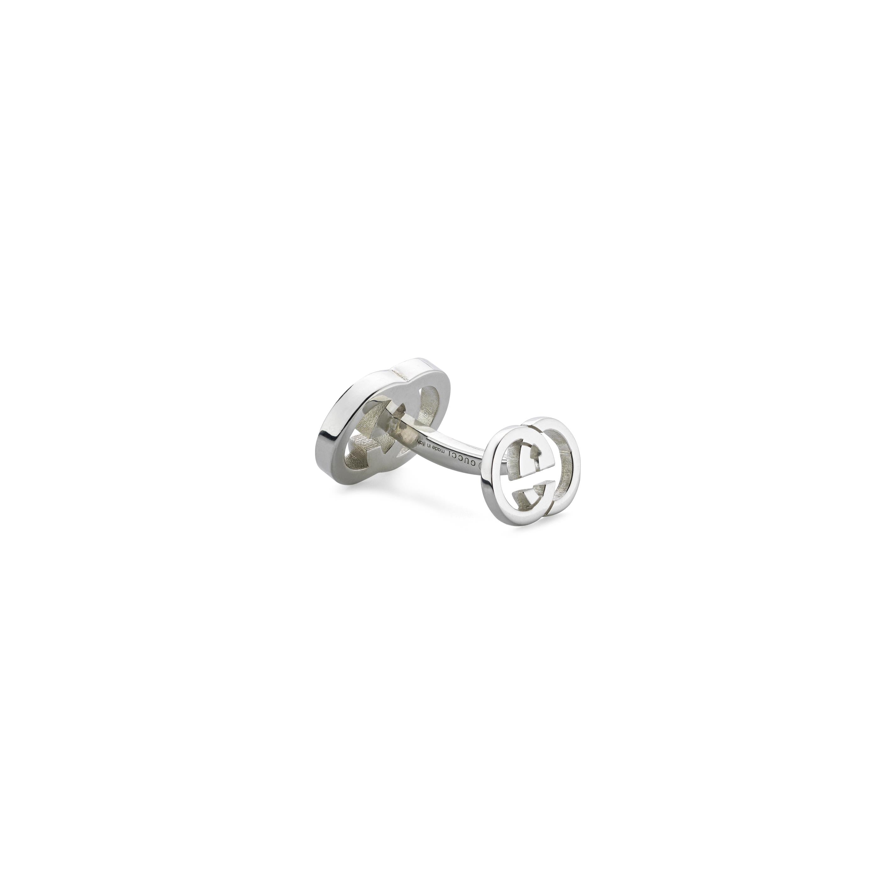 Gucci Interlocking Cufflinks (YBE814829001)