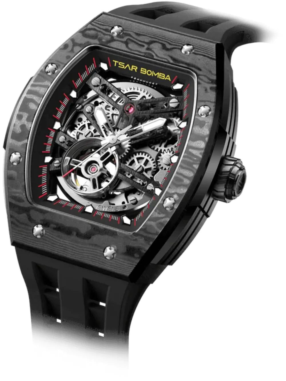 Men's Elemental Carbon Automatic Watch (TB8228CF-01)