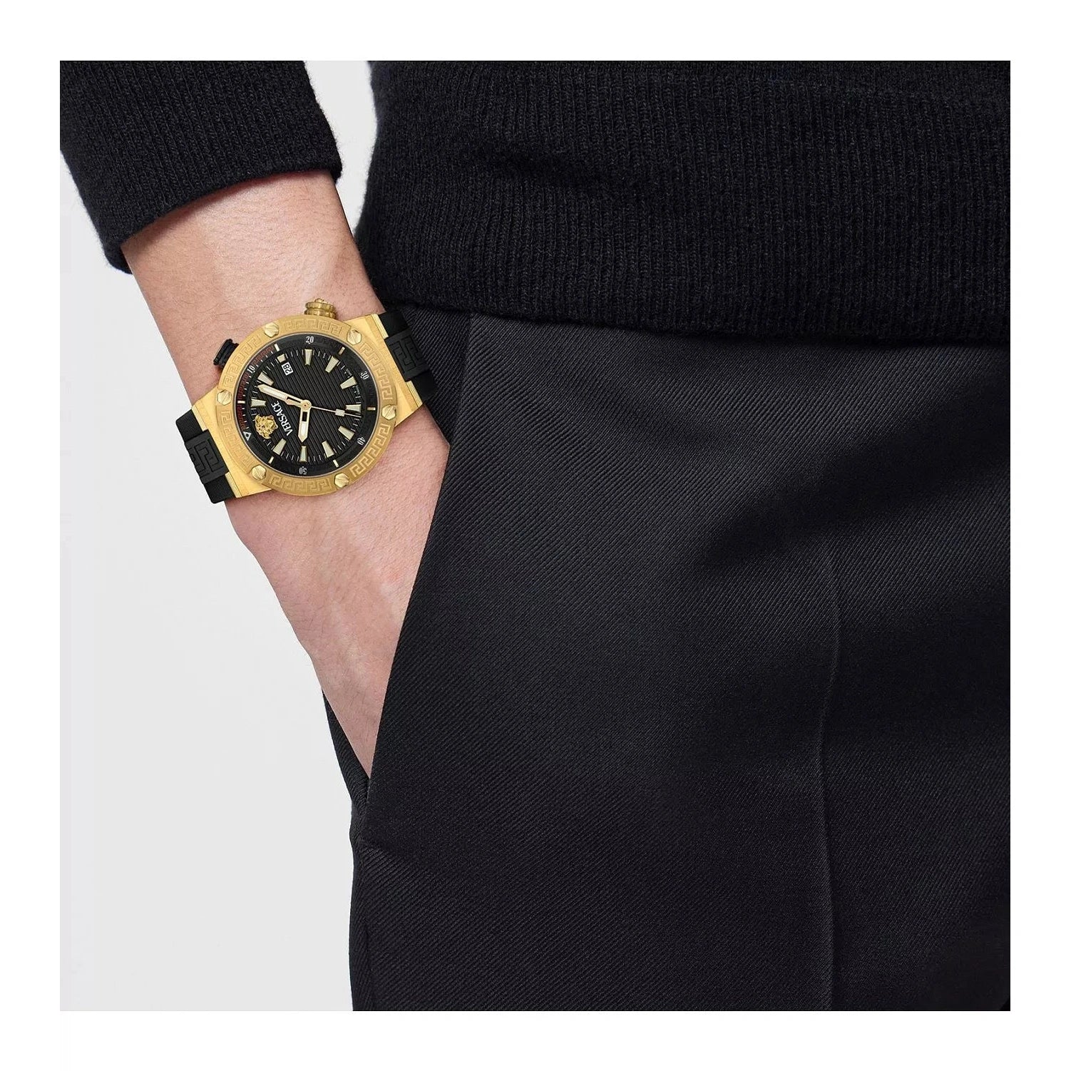 Men's Greca Watch (VE8G00324)