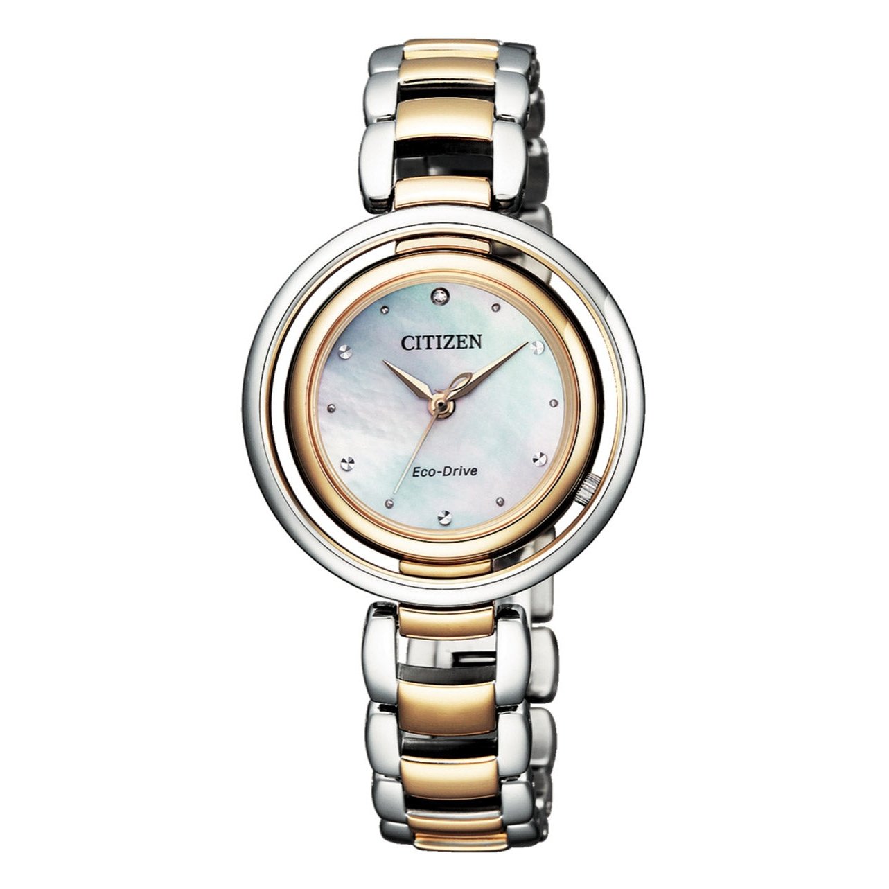 Ladies Eco-Drive Diamond Watch EM0666-89D Citizen
