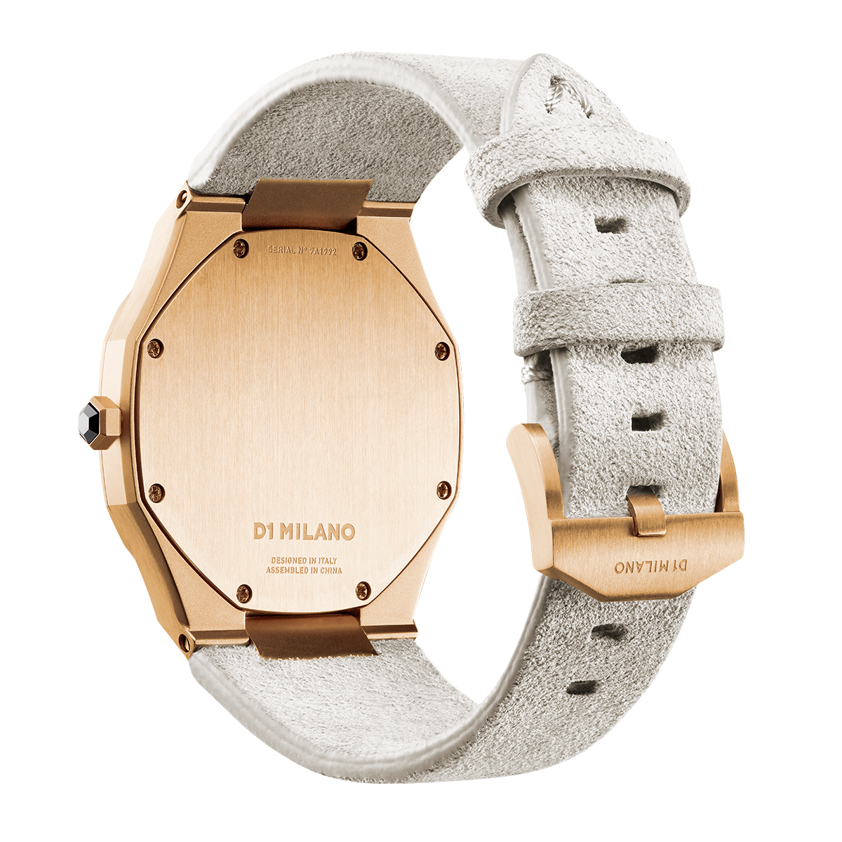 Ladies Ultra Thin Suede Lipari Off Watch D1-A-UTL06 D1 Milano