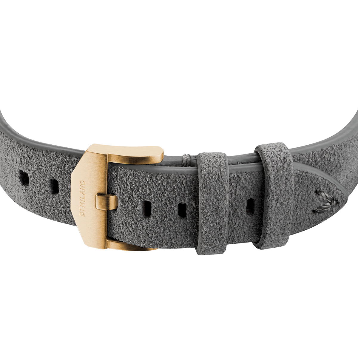 Ladies Ultra Thin Suede Venice Grey Watch D1-A-UTL05 D1 Milano
