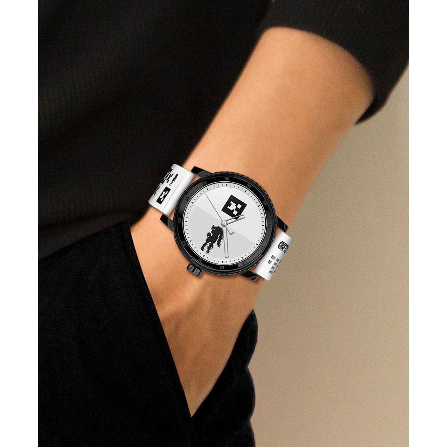Men's Lacoste X Minecraft Silicone Watch 2011180 Lacoste