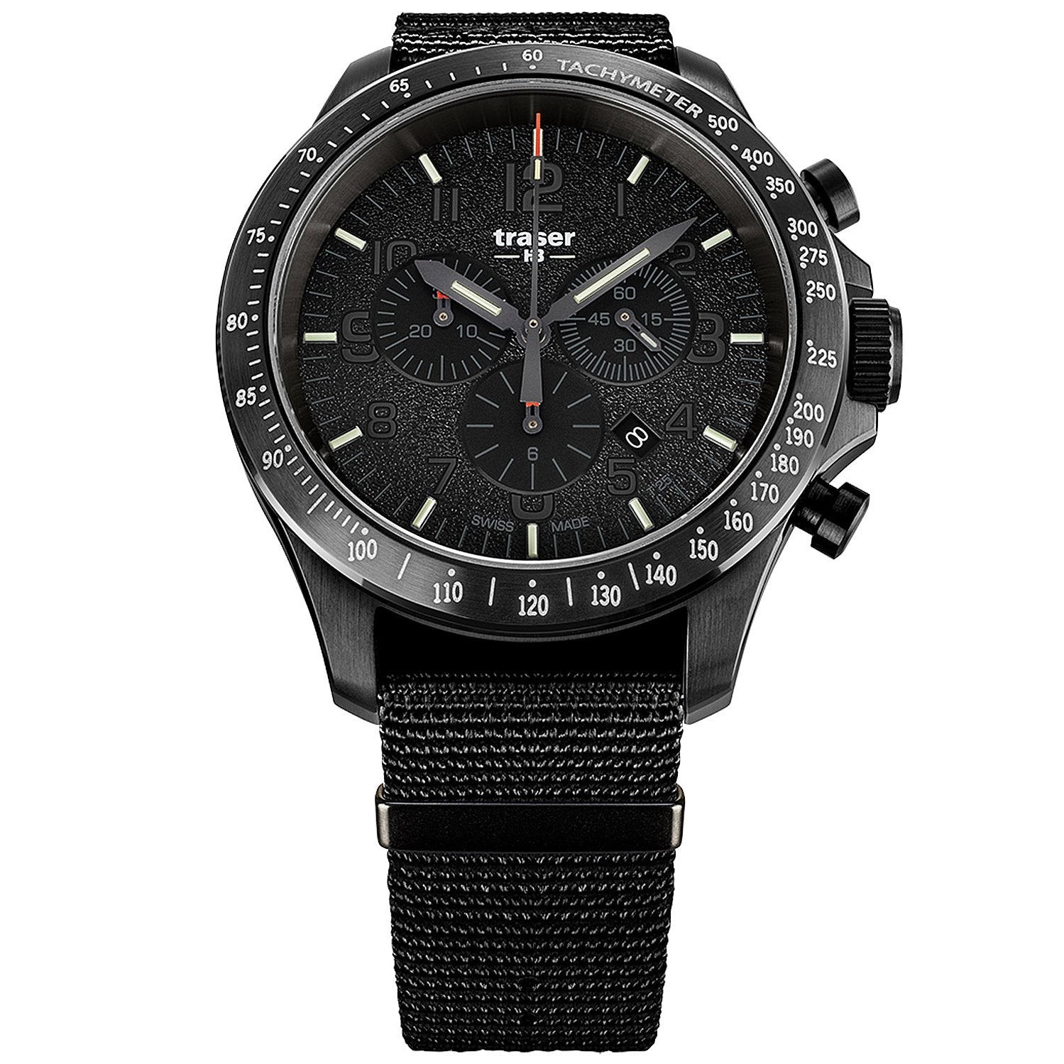 Men's P67 Officer Pro Chronograph Black 109465 Traser
