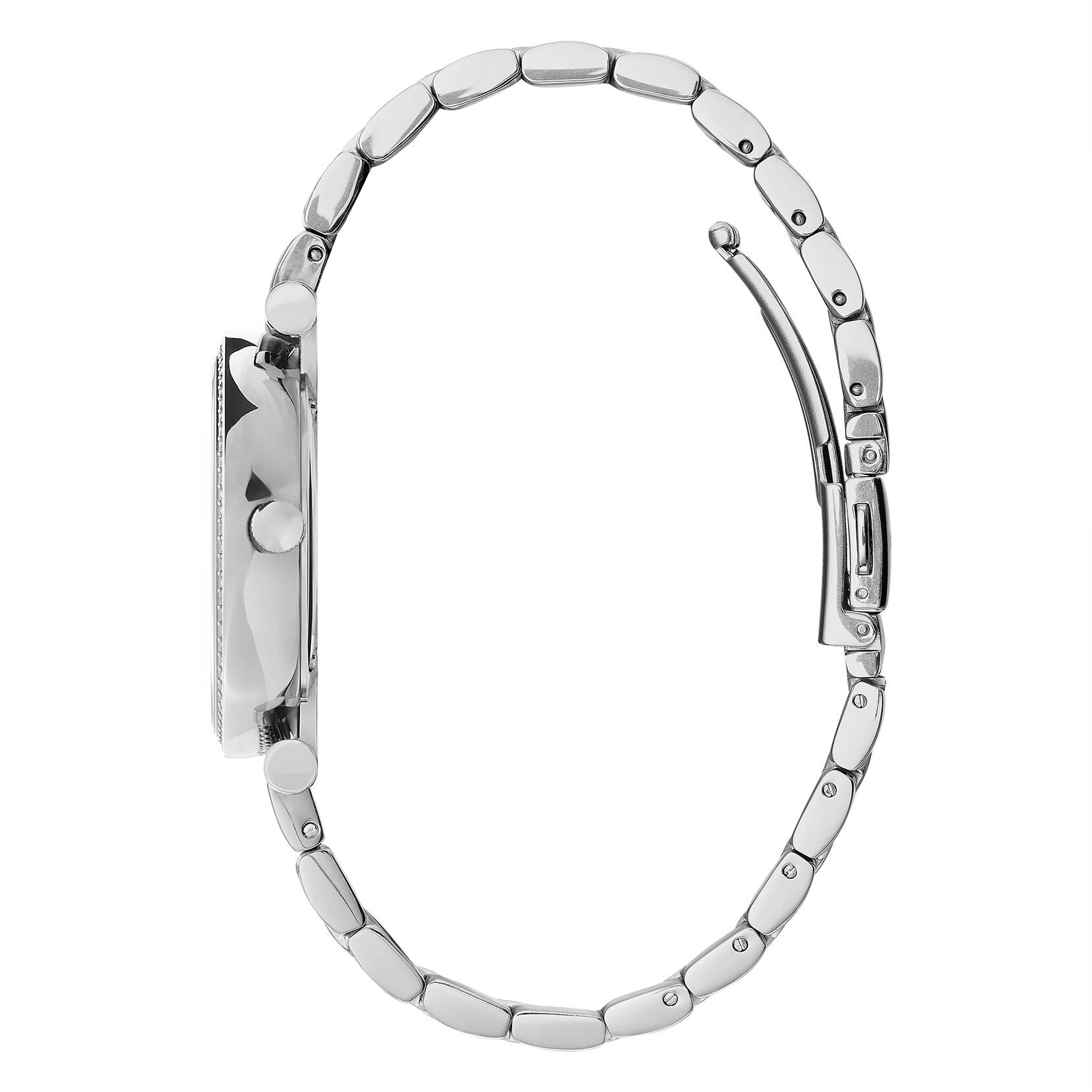Belgrave 32mm Tbar Grey & Silver Bracelet Watch 24000001 Olivia Burton