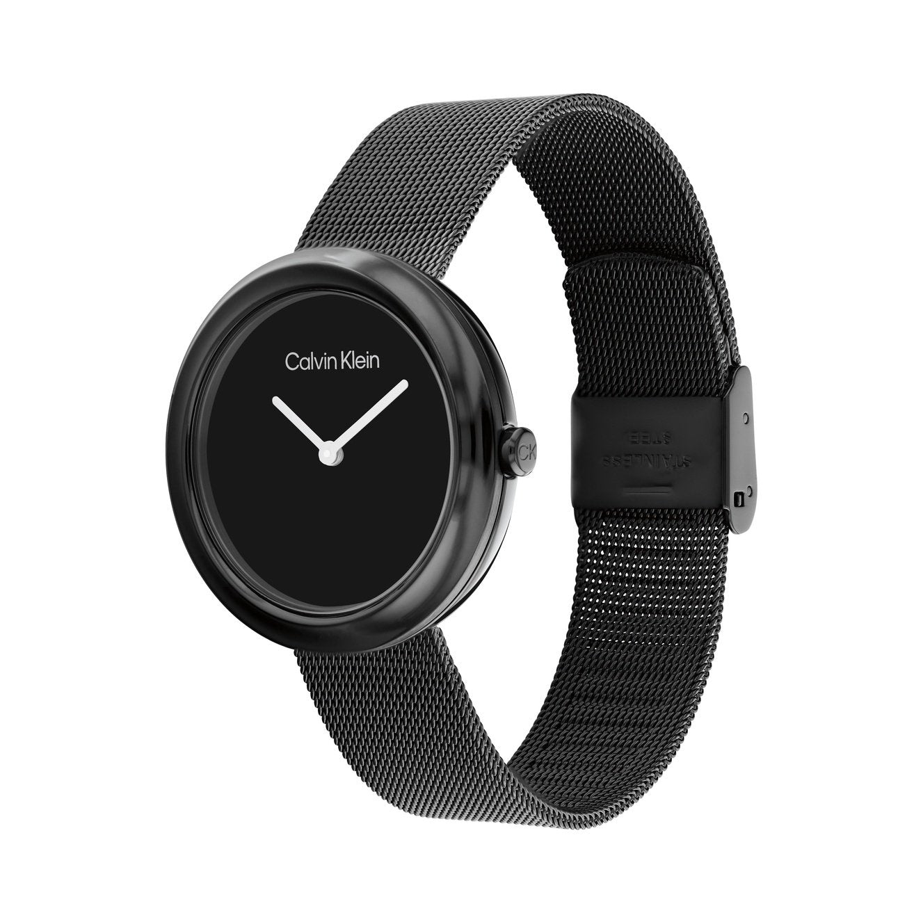 Ladies Twisted Bezel Watch 25200015 Calvin Klein