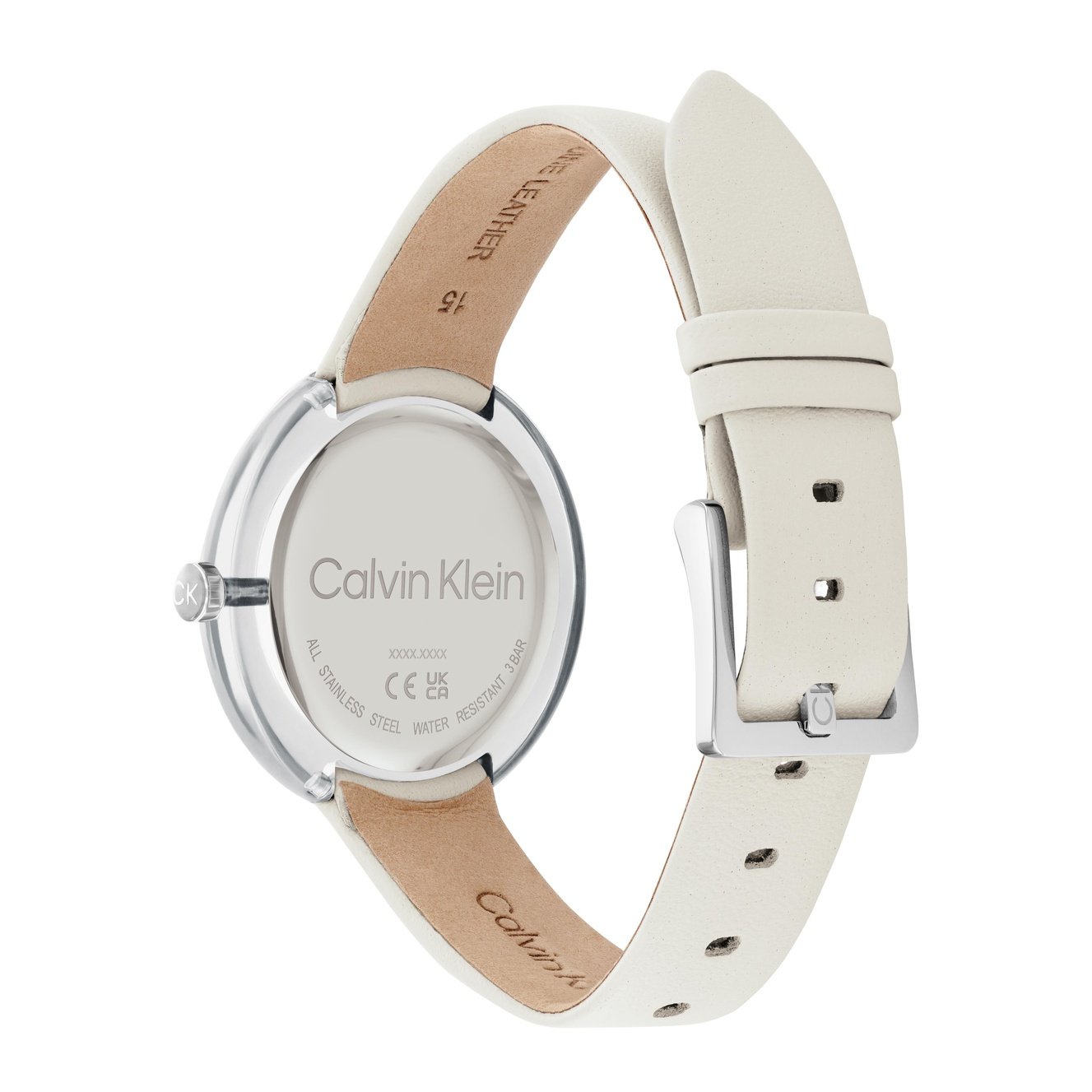 Ladies Circular Transparent Watch 25200019 Calvin Klein