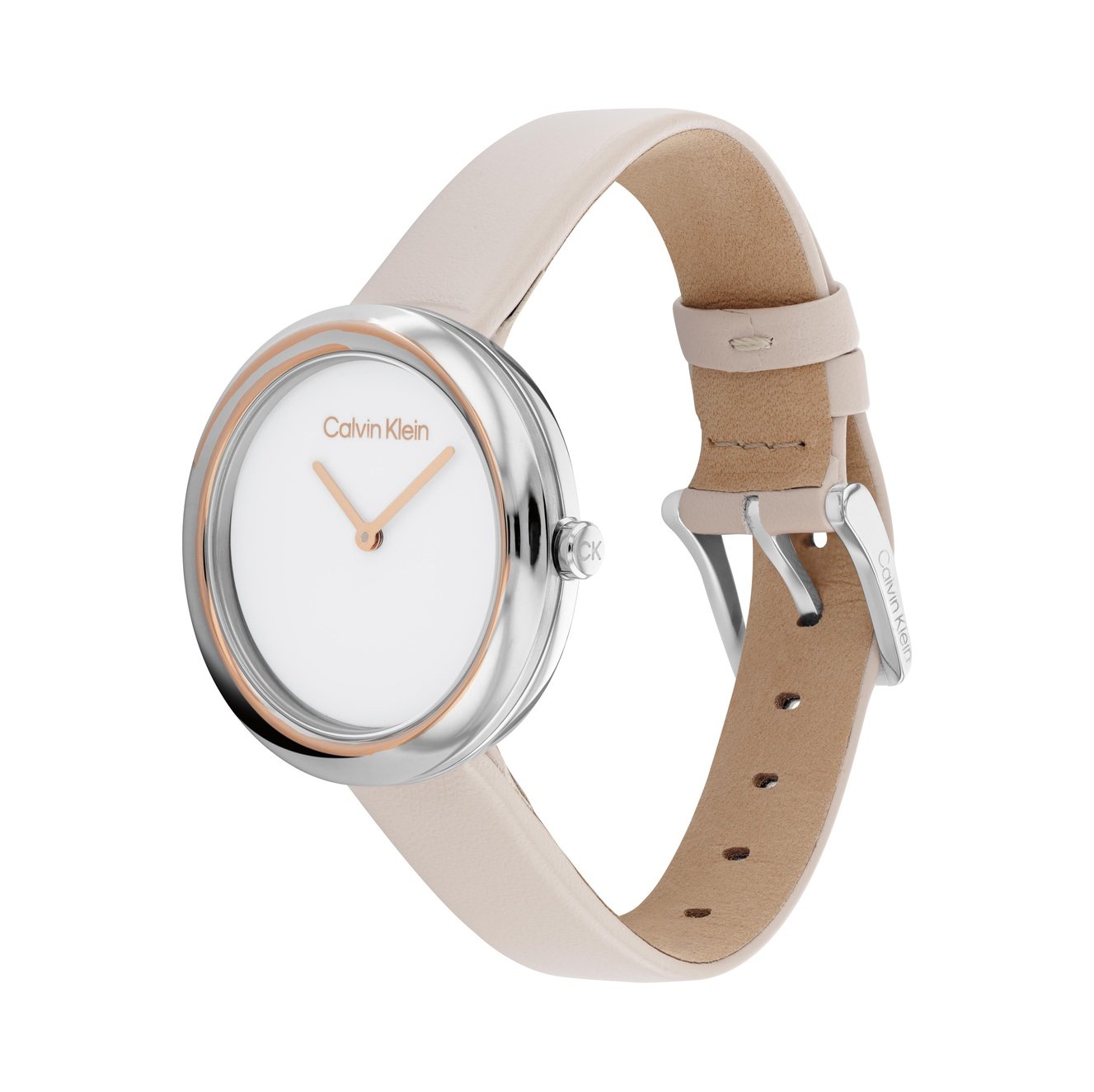 Ladies Twisted Bezel Watch 25200094 Calvin Klein