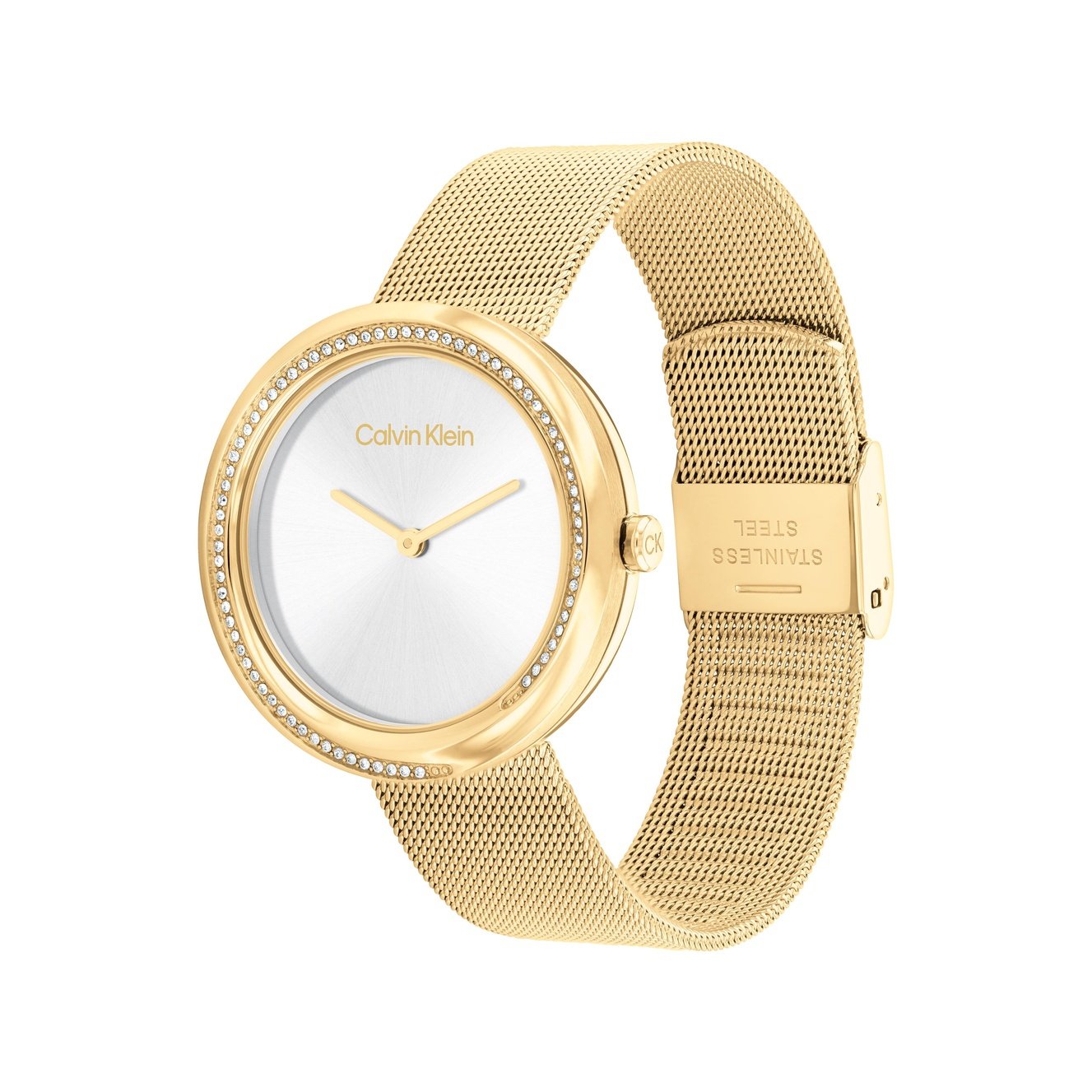 Ladies Twisted Bezel Watch 25200150 Calvin Klein