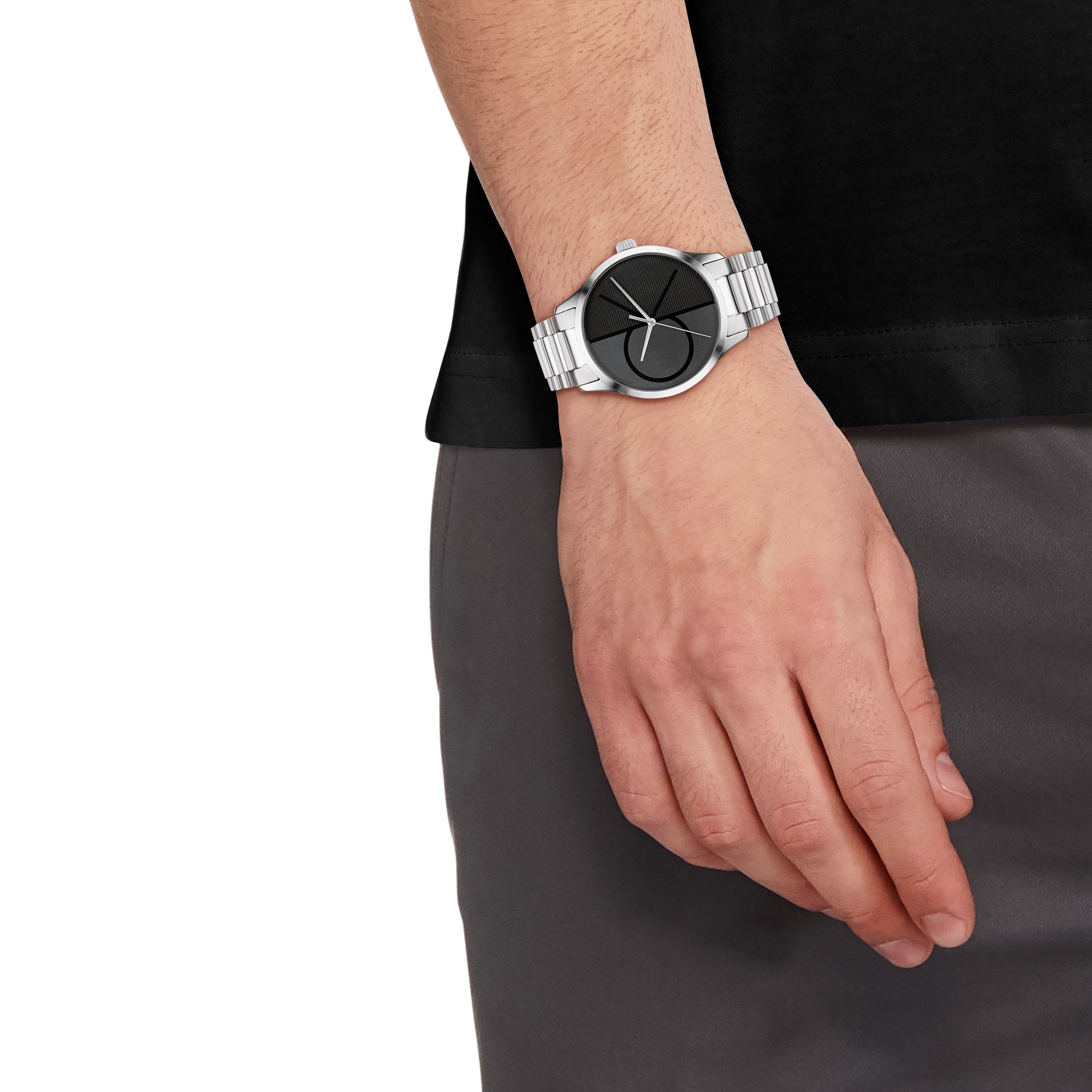 Men's Iconic 40mm Watch 25200163 Calvin Klein