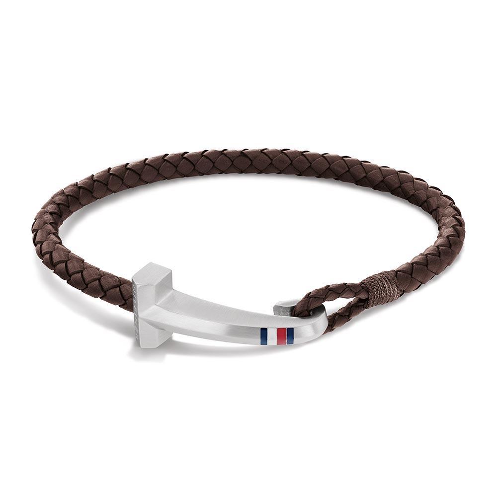 Men's Leather Bracelet 2790276S Tommy Hilfiger Jewelry