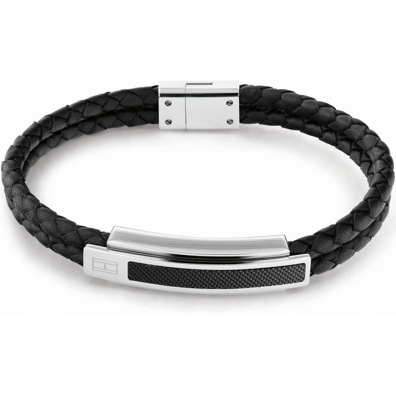Men's Carbon Fiber Bracelet 2790357 Tommy Hilfiger Jewelry