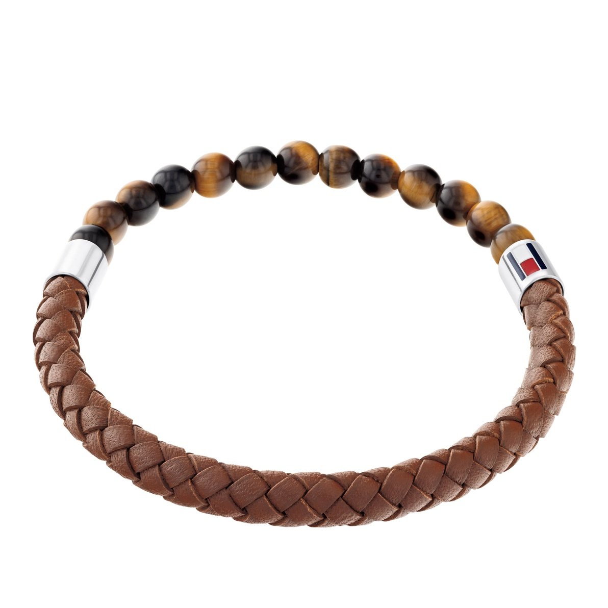 Men's Braid & Bead Fusion Bracelet 2790474 Tommy Hilfiger Jewelry