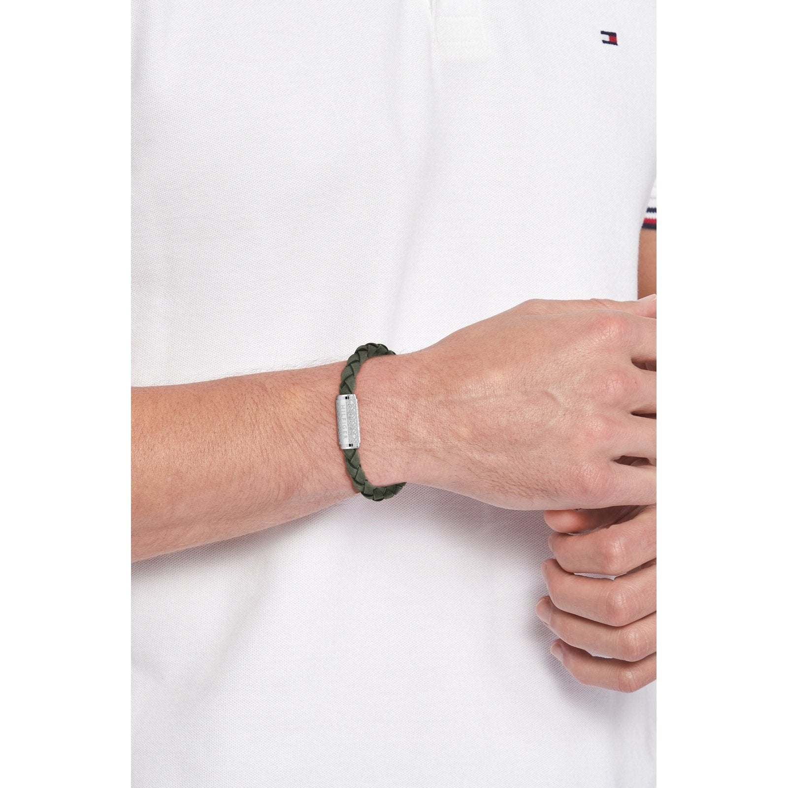 Men's Exploded TH Braid Bracelet 2790481 Tommy Hilfiger Jewelry