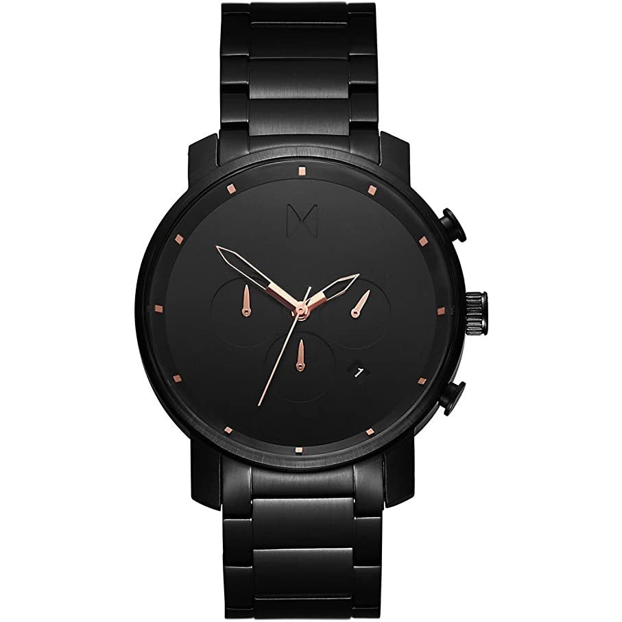 Men's Chrono Gunmetal Watch D-MC01-BBRG MVMT