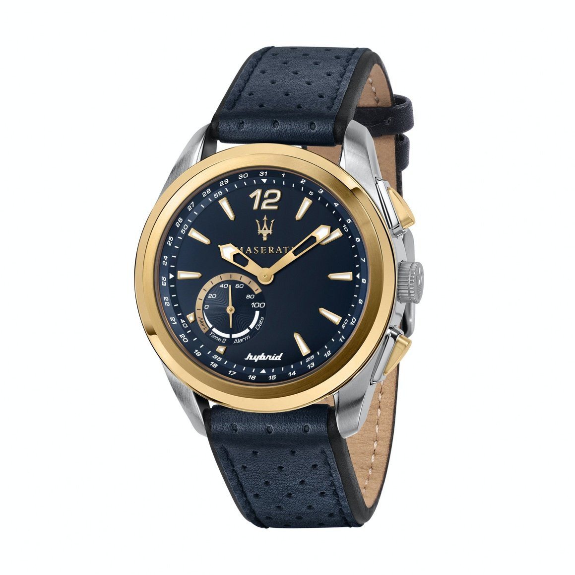 Men's Hybrid Traguardo 3H Blue Watch R8851112002 Maserati