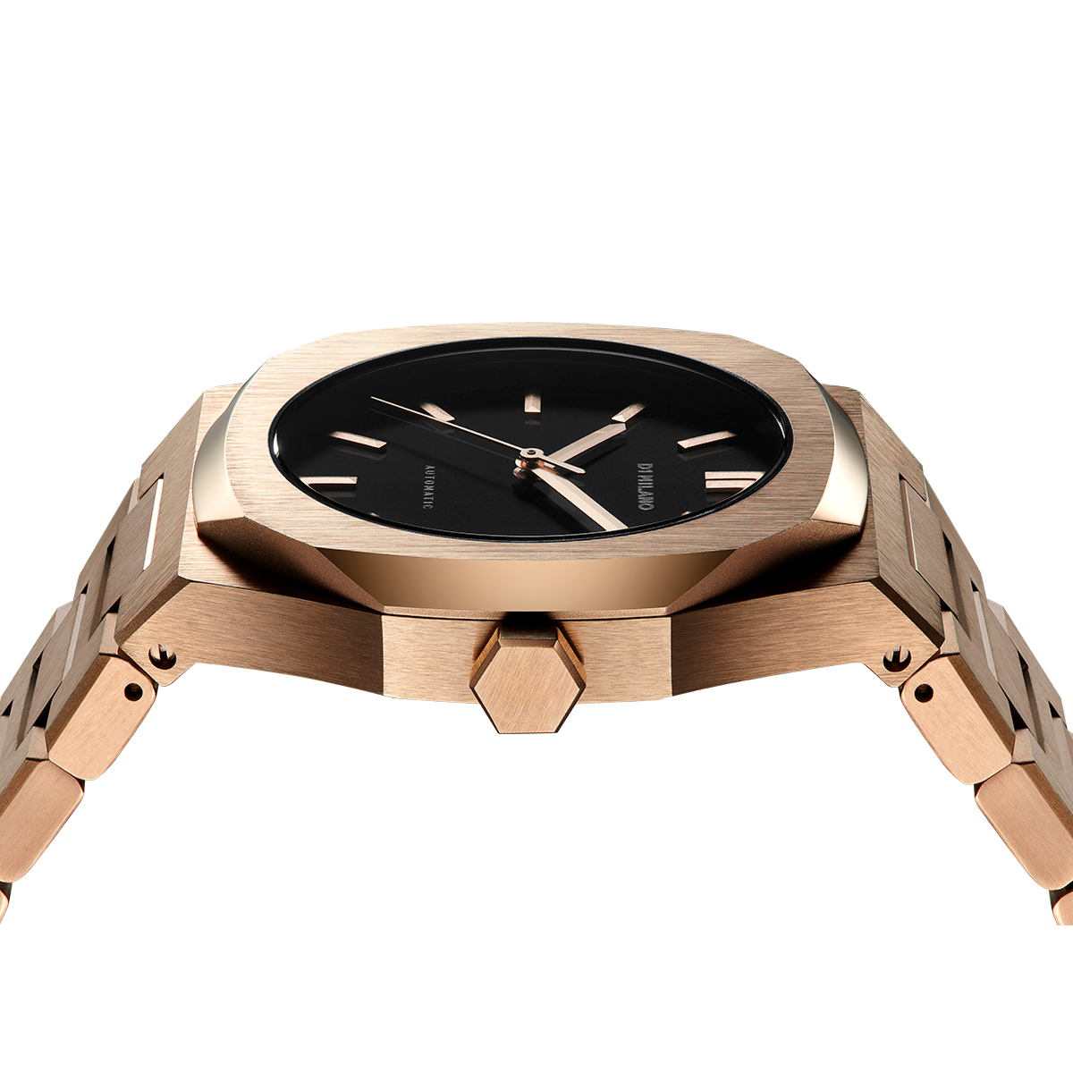 Men's Automatic Bracelet Rose Gold Watch D1-ATBJ03 D1 Milano