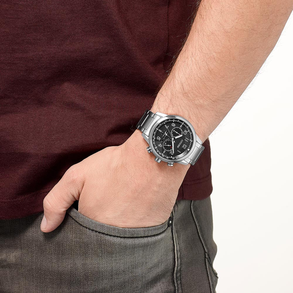 Men's Eco-Drive chronograph watch CA4420-81E Citizen