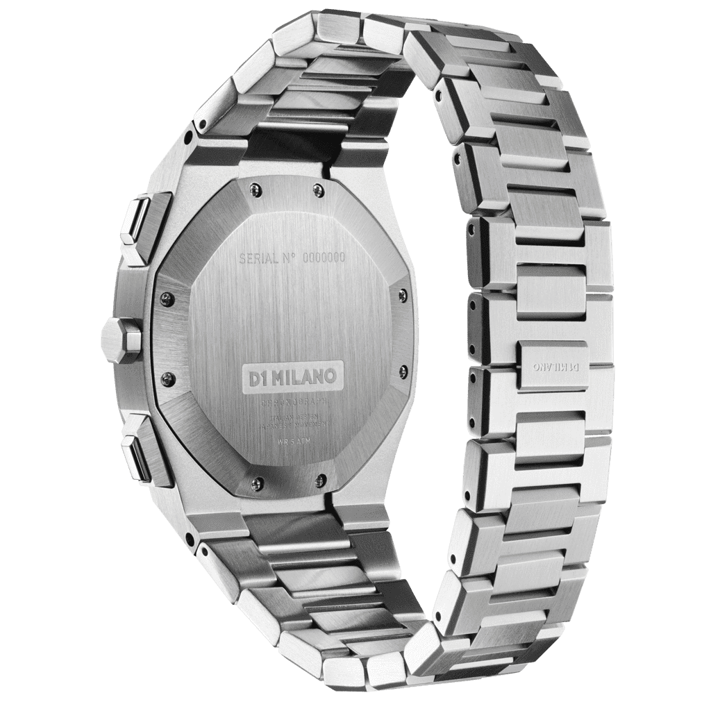 Men's Chronograph CHARCOAL GREY Watch D1-CHBJ03 D1 Milano