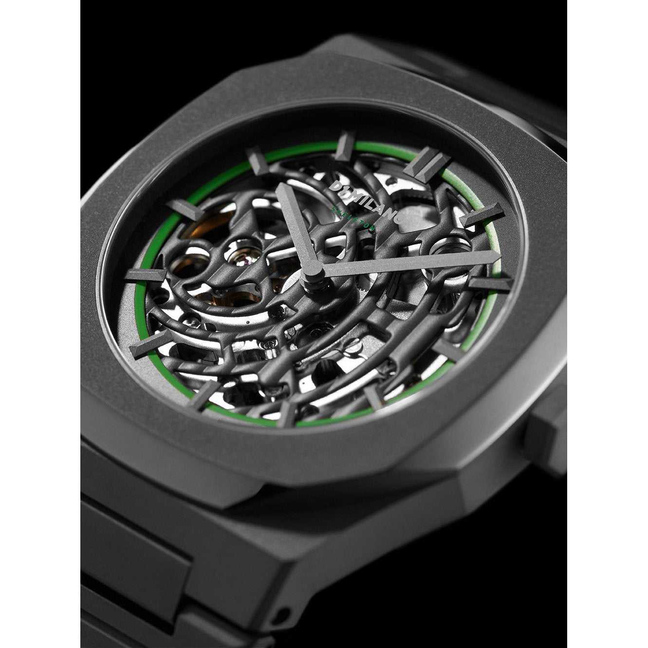 Men's Sandblast Green Watch D1-SKBJ07 D1 Milano