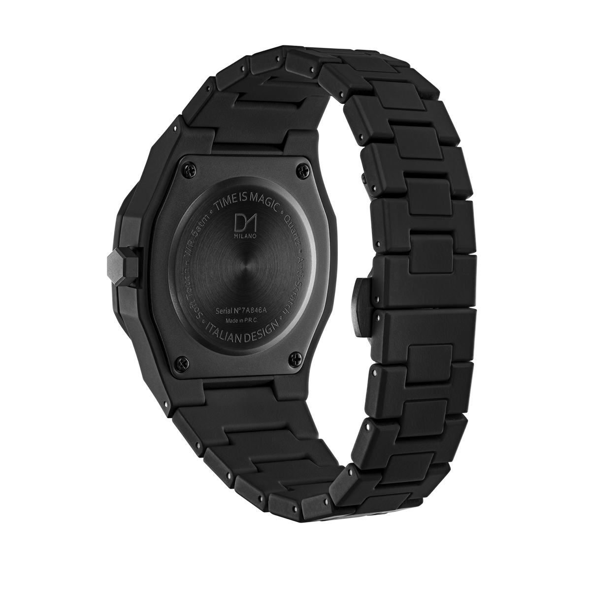 Unisex Polycarbon Watch D1-A-NE01 D1 Milano