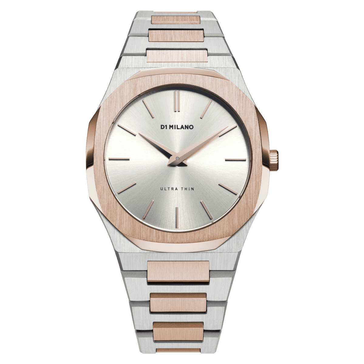 Ladies Ultra Thin Bracelet Two-Tone Watch D1-UTBJ01 D1 Milano