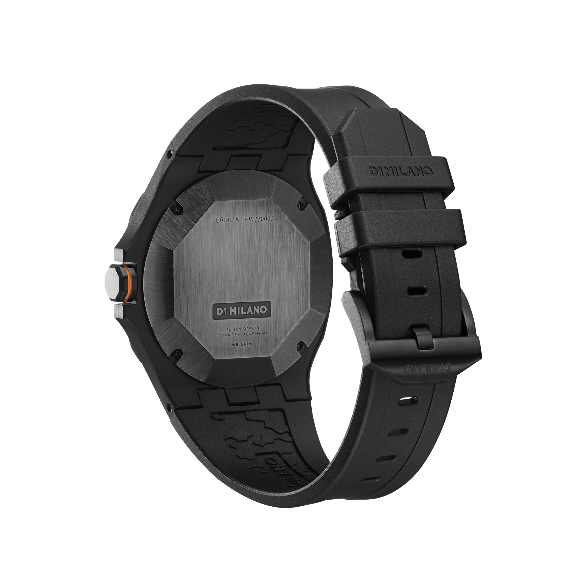 Men's Rust Delta 001 41.5mm Watch D1-DTRJ03 D1 Milano