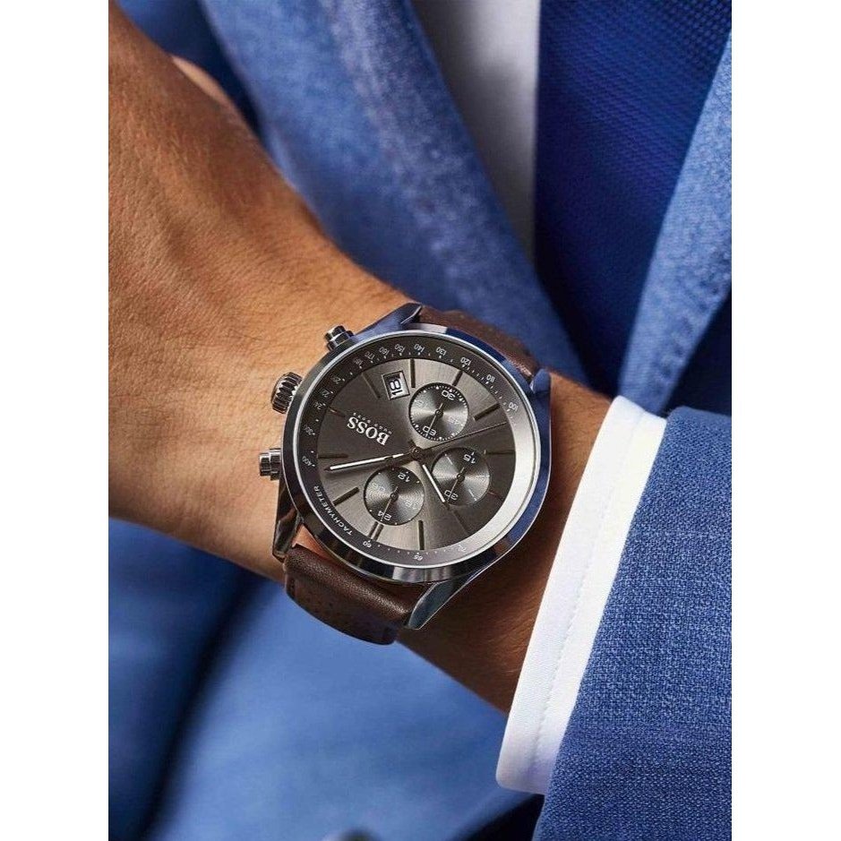 Men's Grand Prix Watch 1513476 Hugo Boss