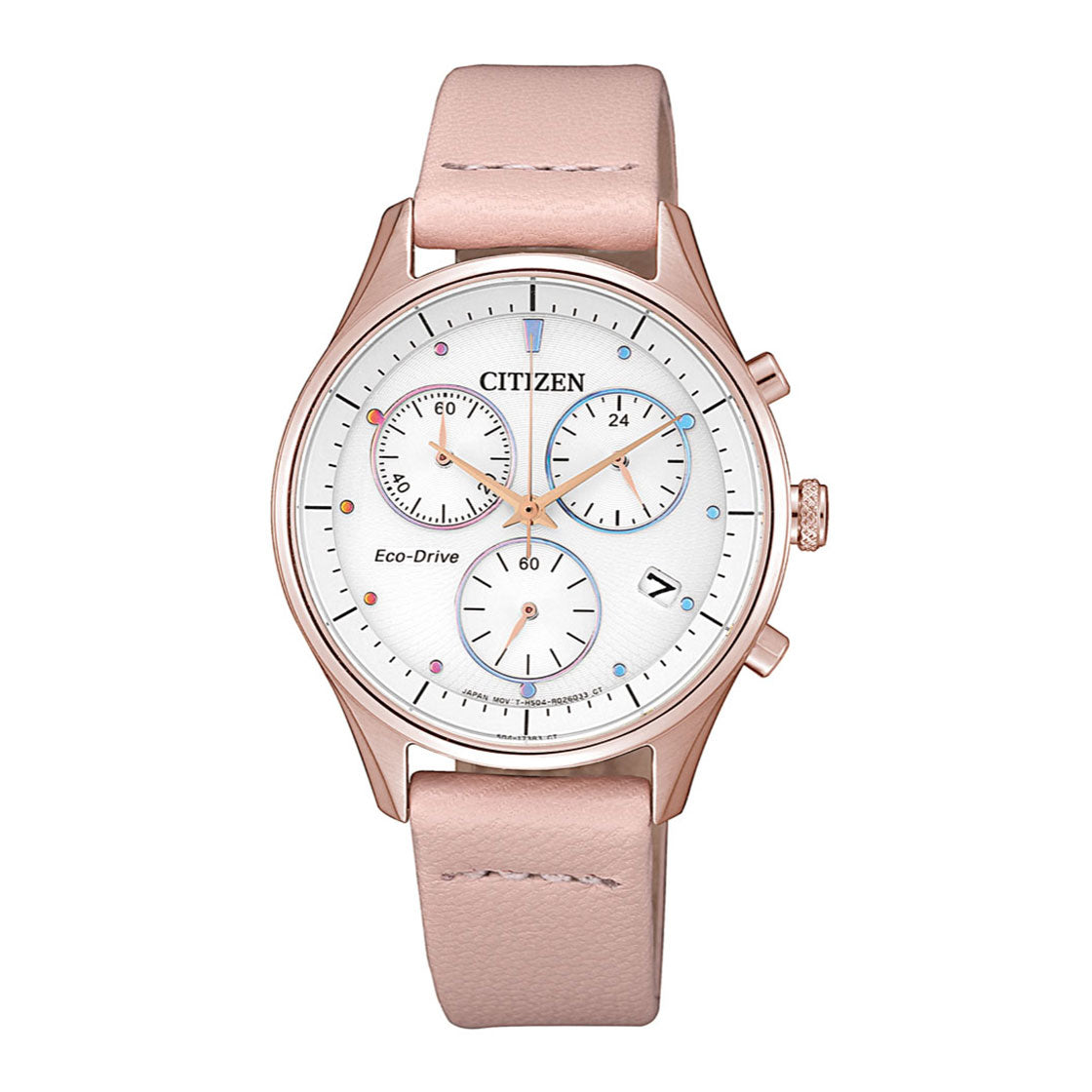 Ladies Chronograph Eco-Drive Watch FB1443-08A Citizen
