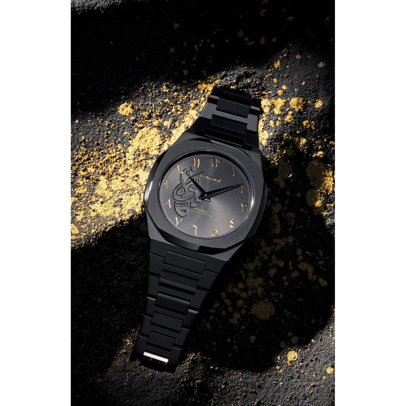 Limited Edition Arabic Index Watch D1-KHBJ04 D1 Milano