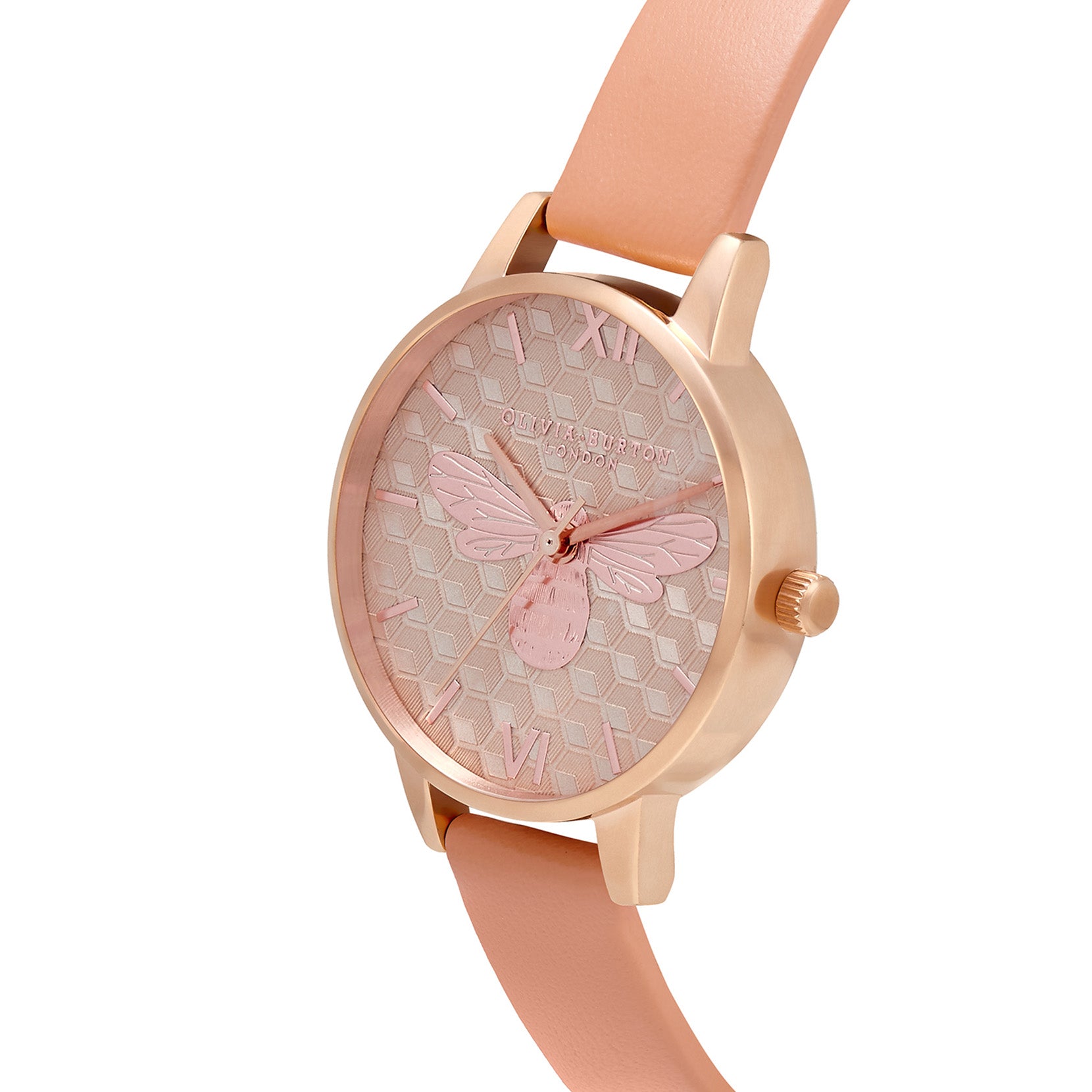 Ladies Honey Bee Watch OB16FB23 Olivia Burton