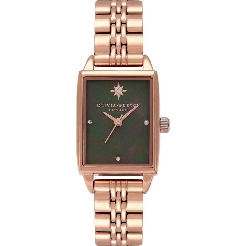 Celestial Black Mother-Of-Pearl Watch OB16GD80 Olivia Burton
