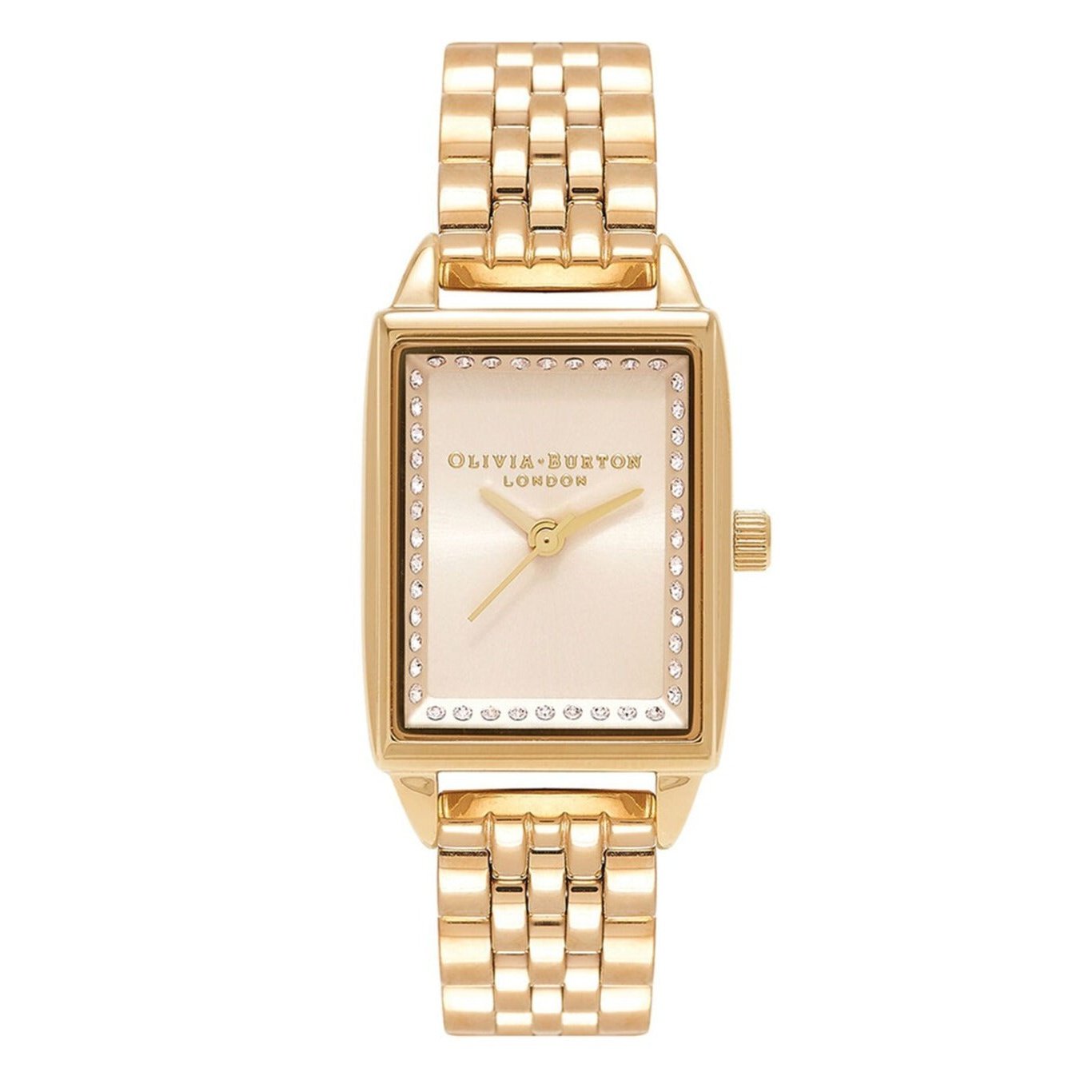 Gold Bezel Dial & Gold Bracelet Watch OB16SS36 Olivia Burton