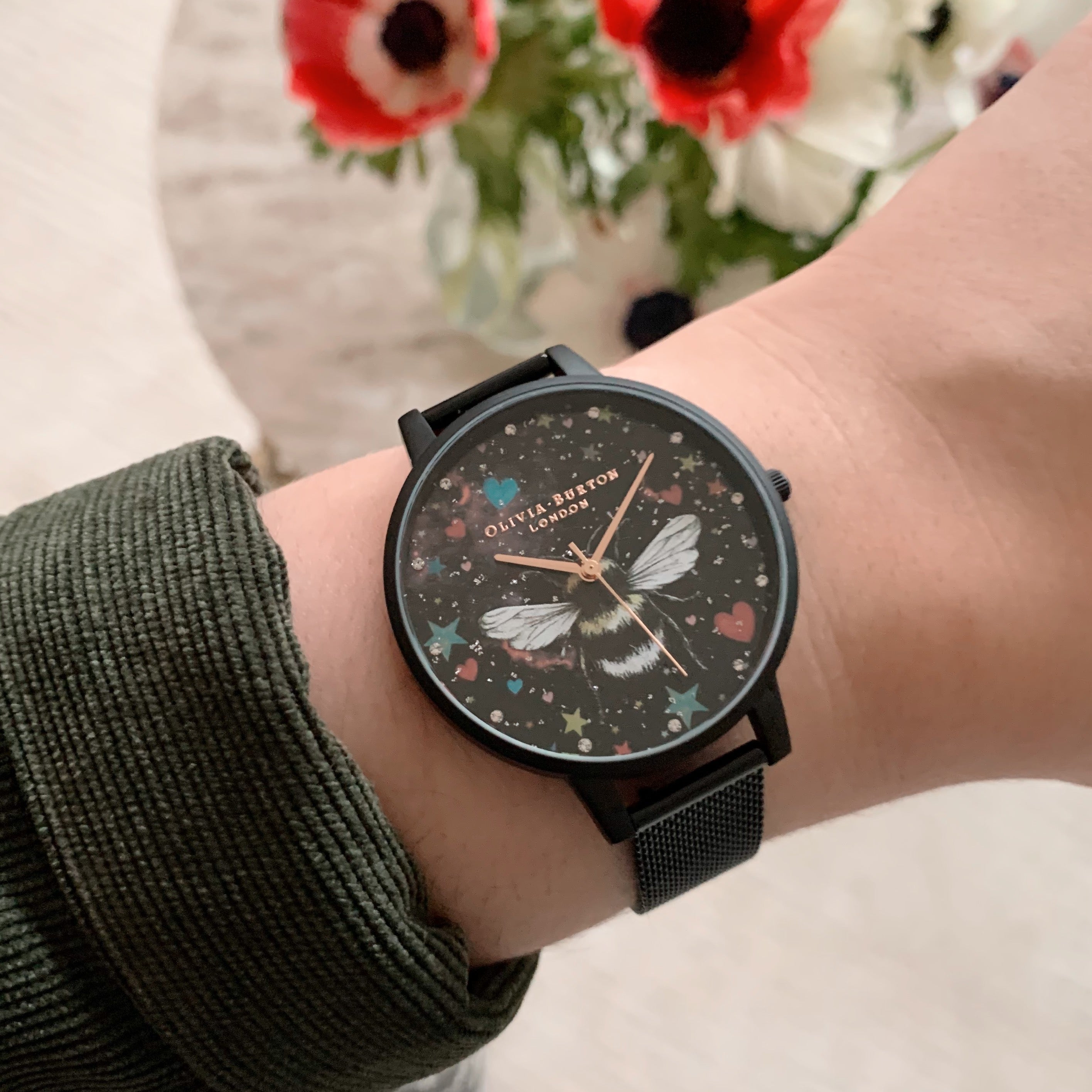 Ladies Night Garden Watch OB16WG87 Olivia Burton
