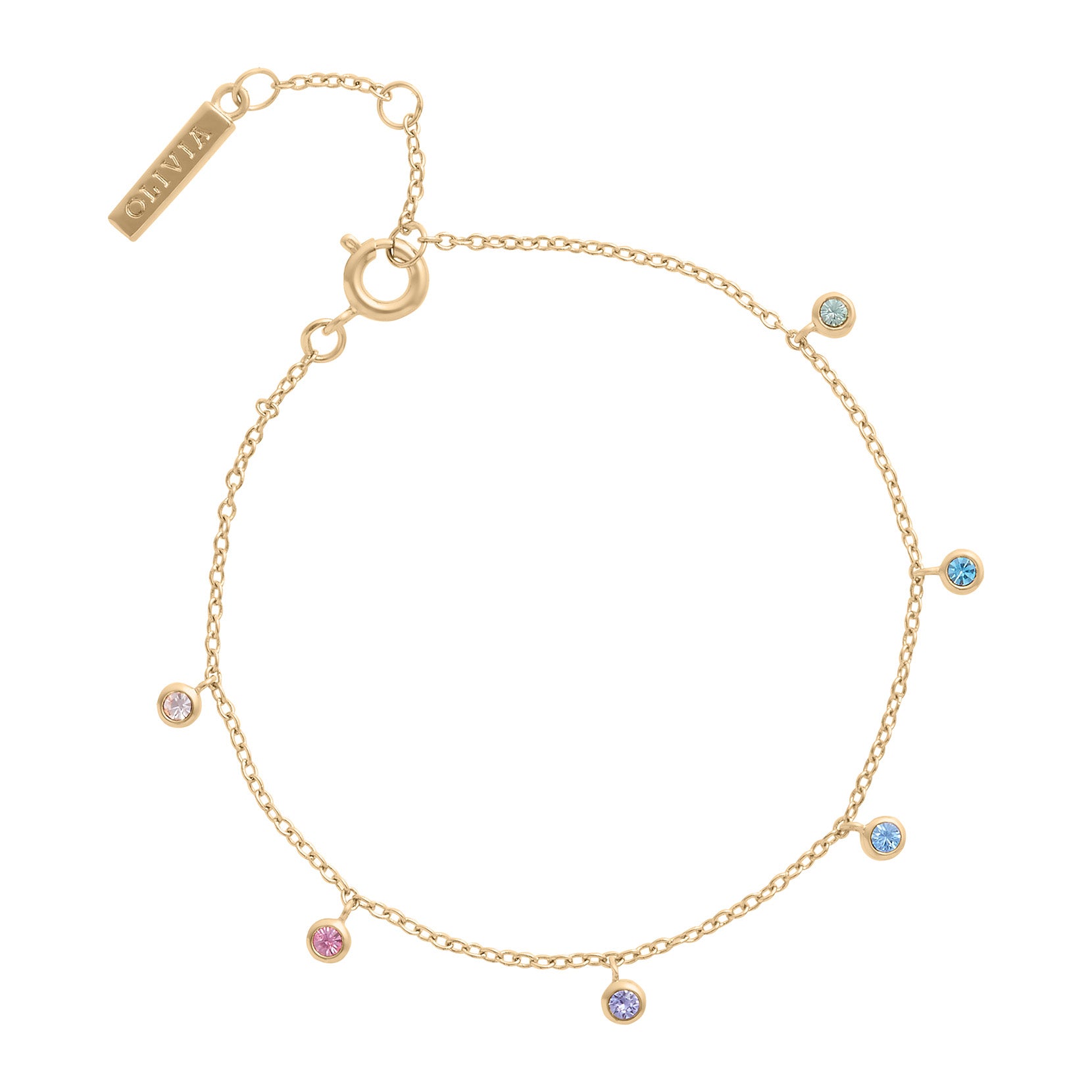 Ladies Rainbow Bracelet OBJRBA01 Olivia Burton