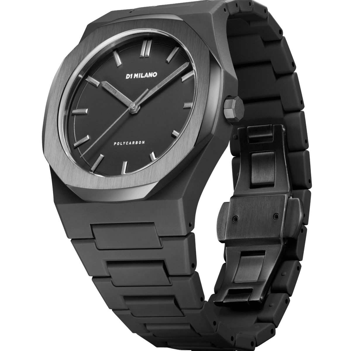 Unisex POLYCARBON SPACE GREY Watch D1-PCBJ13 D1 Milano