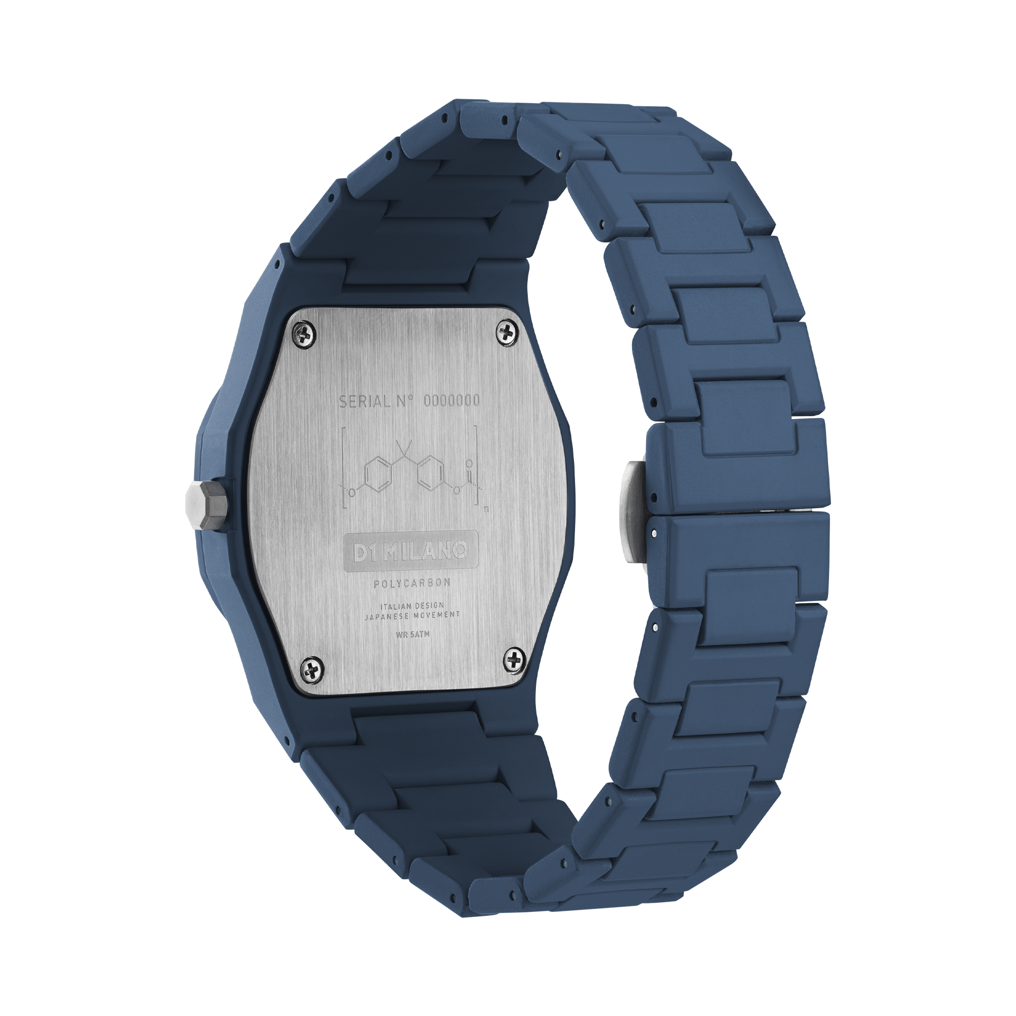 Unisex Navy Blue Watch D1-PCBJ21 D1 Milano