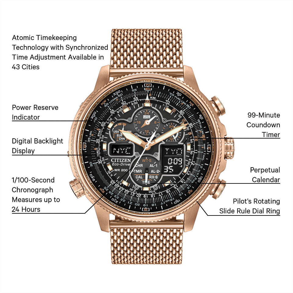 Men's PROMASTER NAVIHAWK A-T Watch JY8033-51E Citizen