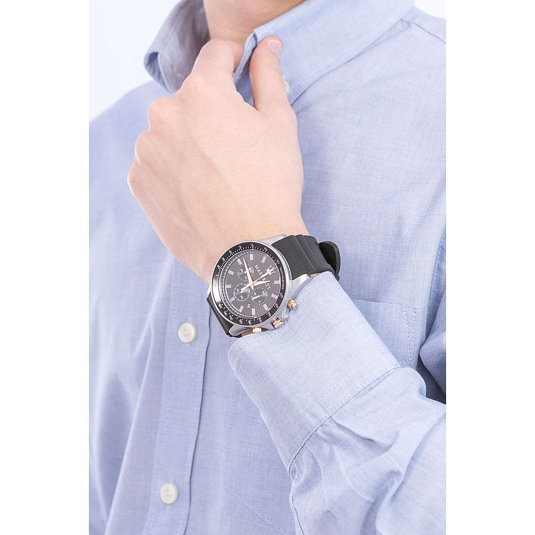 Men's Sfida Watch R8871640002 Maserati