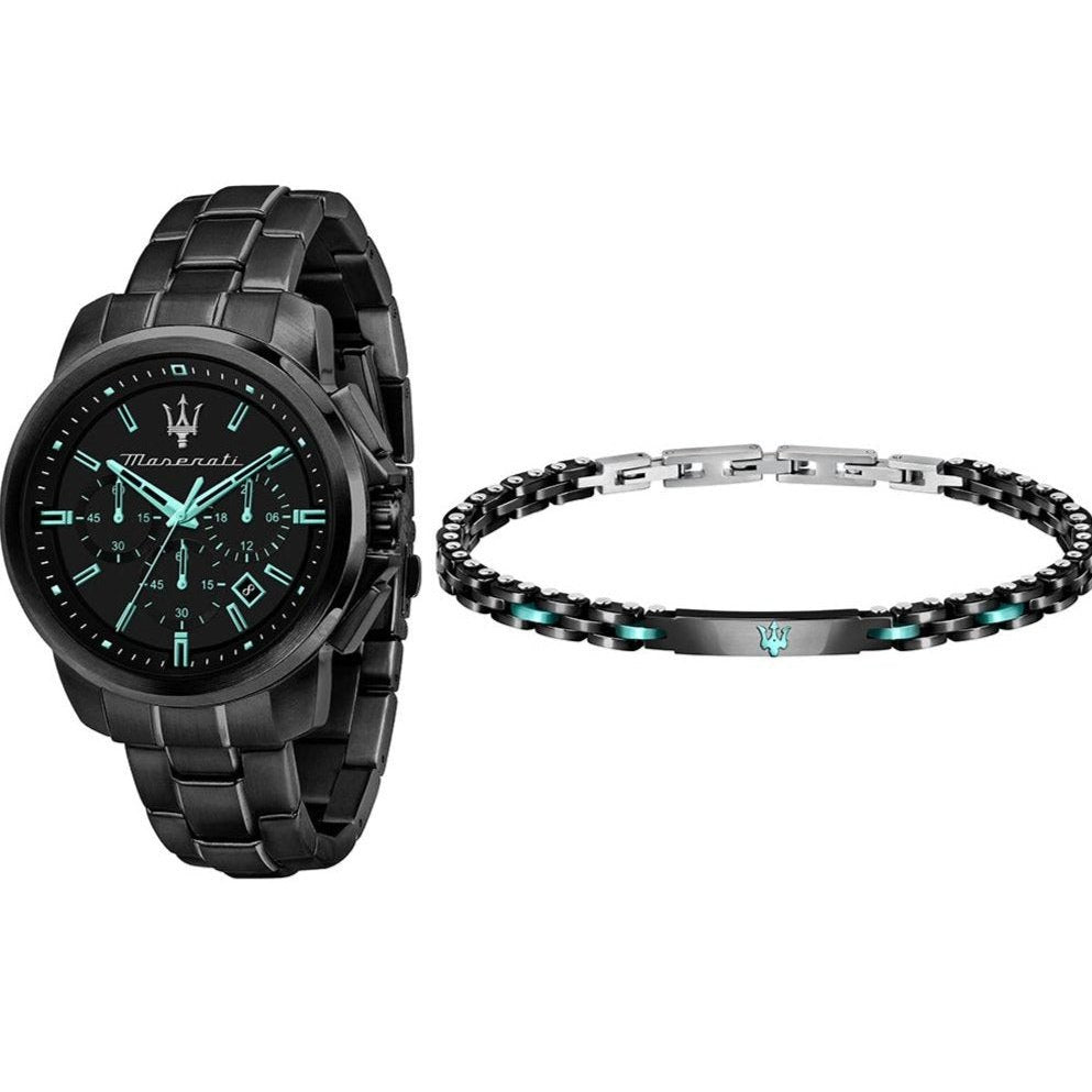 Men's Successo Aqua Edition Watch R8873644004 Maserati