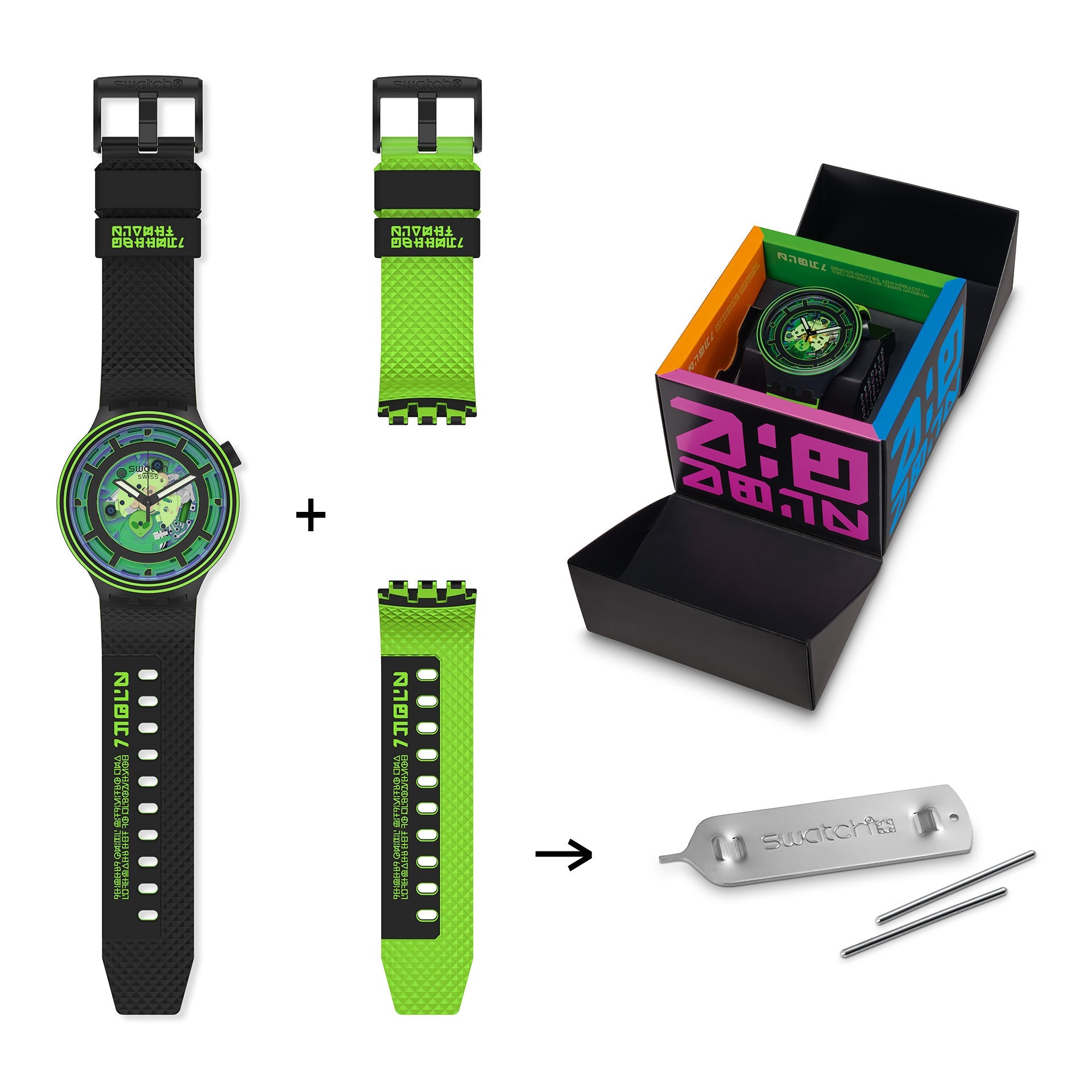 COME IN PEACE ! Swatch